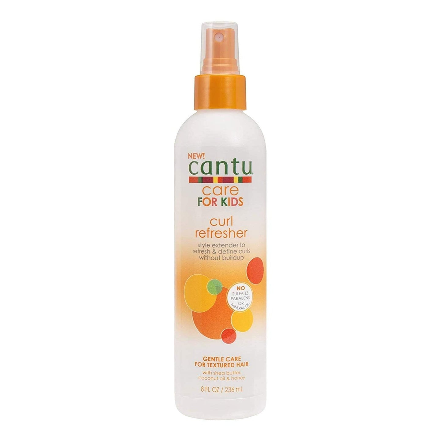 Cantu - Care For Kids Curl Refresher With Shea Butter, Coconut Oil & Honey - 236ml