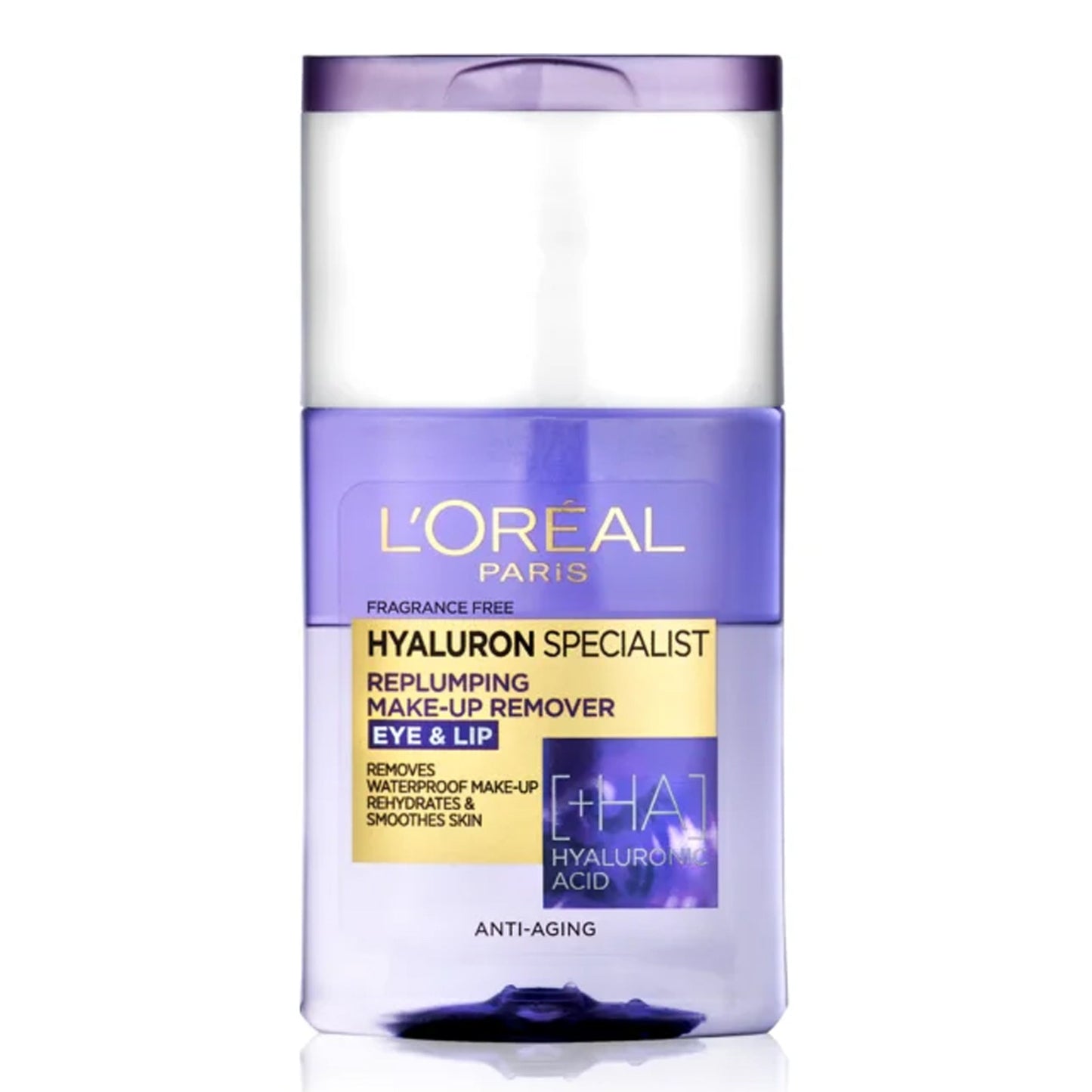 L'Oreal Paris - Hyaluron Specialist Replumping Eye & Lip Makeup Remover - 125ml