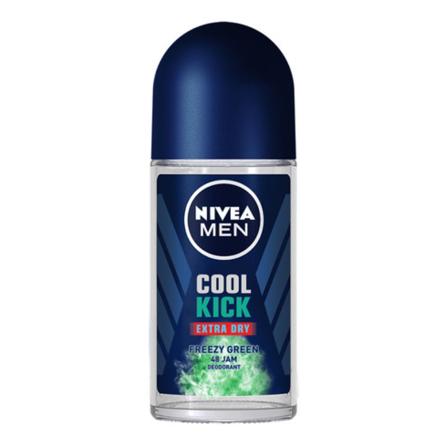 Nivea Men - Cool Kick Extra Dry Freezy Green 48H Deodonat Roll On - 50ml