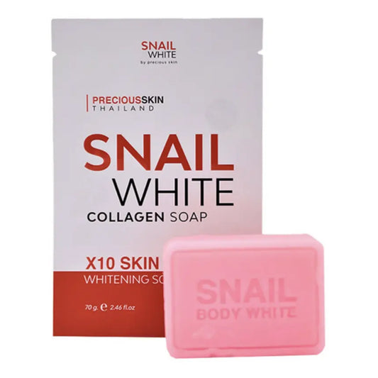 PRECIOUS SKIN THAILAND - SNAIL BODY WHITE COLLAGEN SOAP - 70G