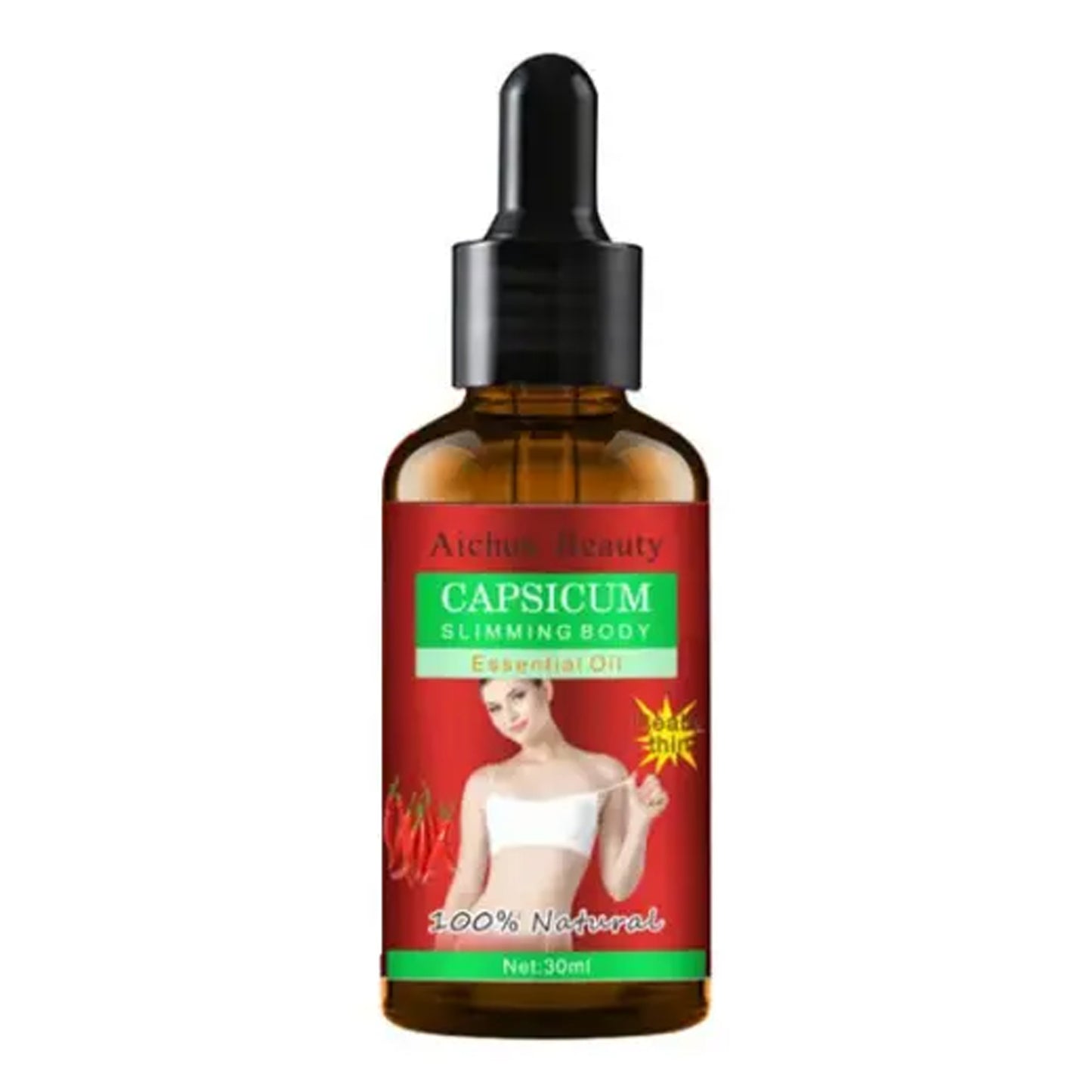 Aichun Beauty - Capsicum Slimming Body Essential Oil - 30ml