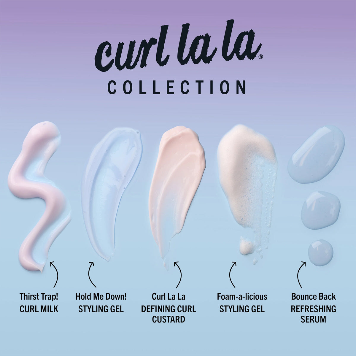 Aunt Jackie's - Curl La La Foam-a-licious Styling Mousse With Shea Butter, Kalahari Melon + Cactus Water - 251ml (USA)