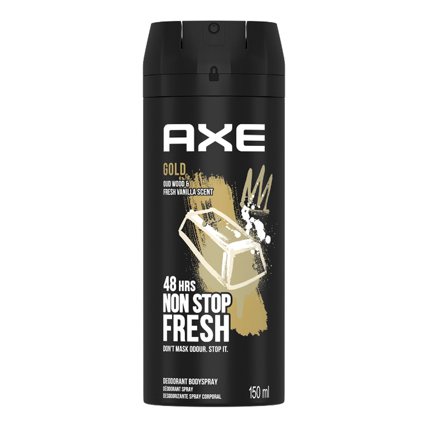 Axe - Gold Oud Wood & Fresh Vanilla Scent Deodorant Body Spray - 150ml