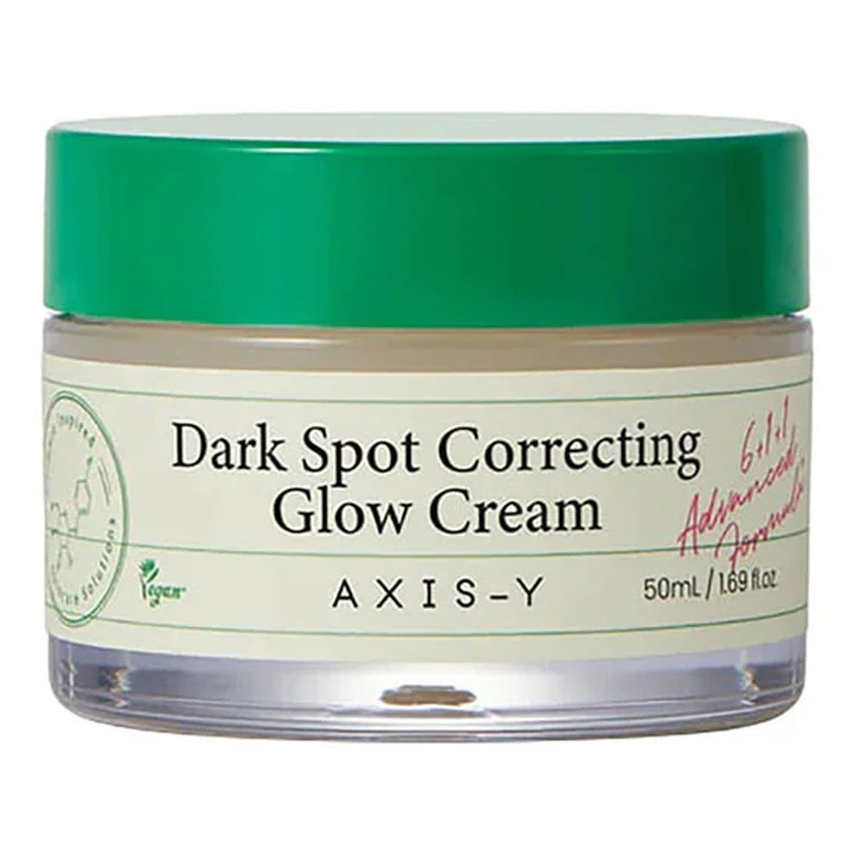 Axis-Y - Dark Spot Correcting Glow Cream With Alpha-Arbutin, Ceramide NP & Centella Asiatica Leaf Extract - 50ml (Korea)