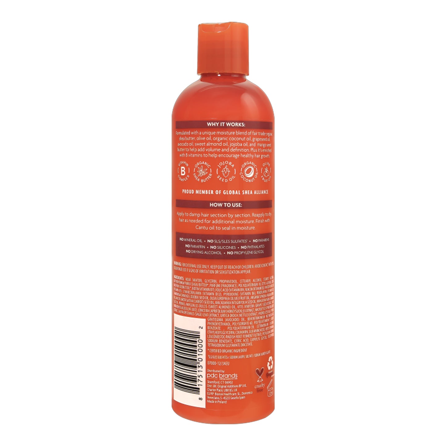 Cantu - Shea Butter Moisturizing Curl Activator Cream - 355ml (USA)
