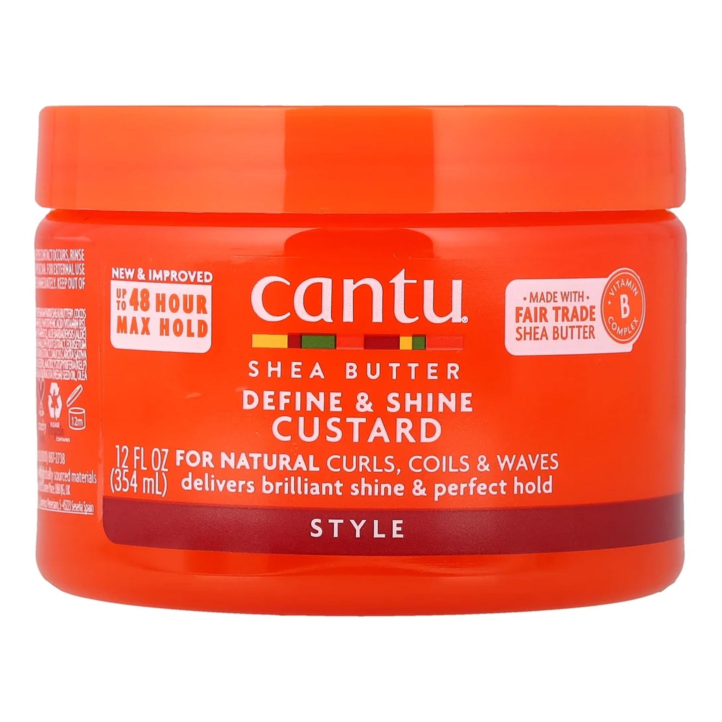 Cantu - Shea Butter Define & Shine Custard - 354ml (USA)