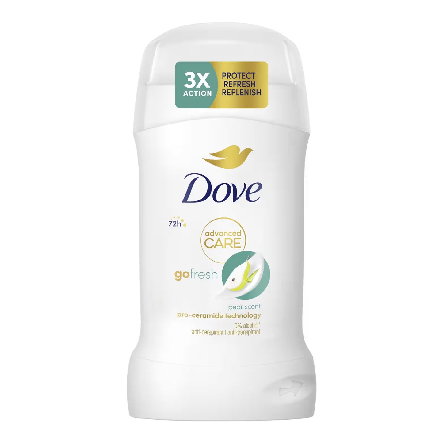 Dove - Advanced Care Go Fresh Pear Scent 72H Anti-Perspirant Stick - 50ml (Poland)