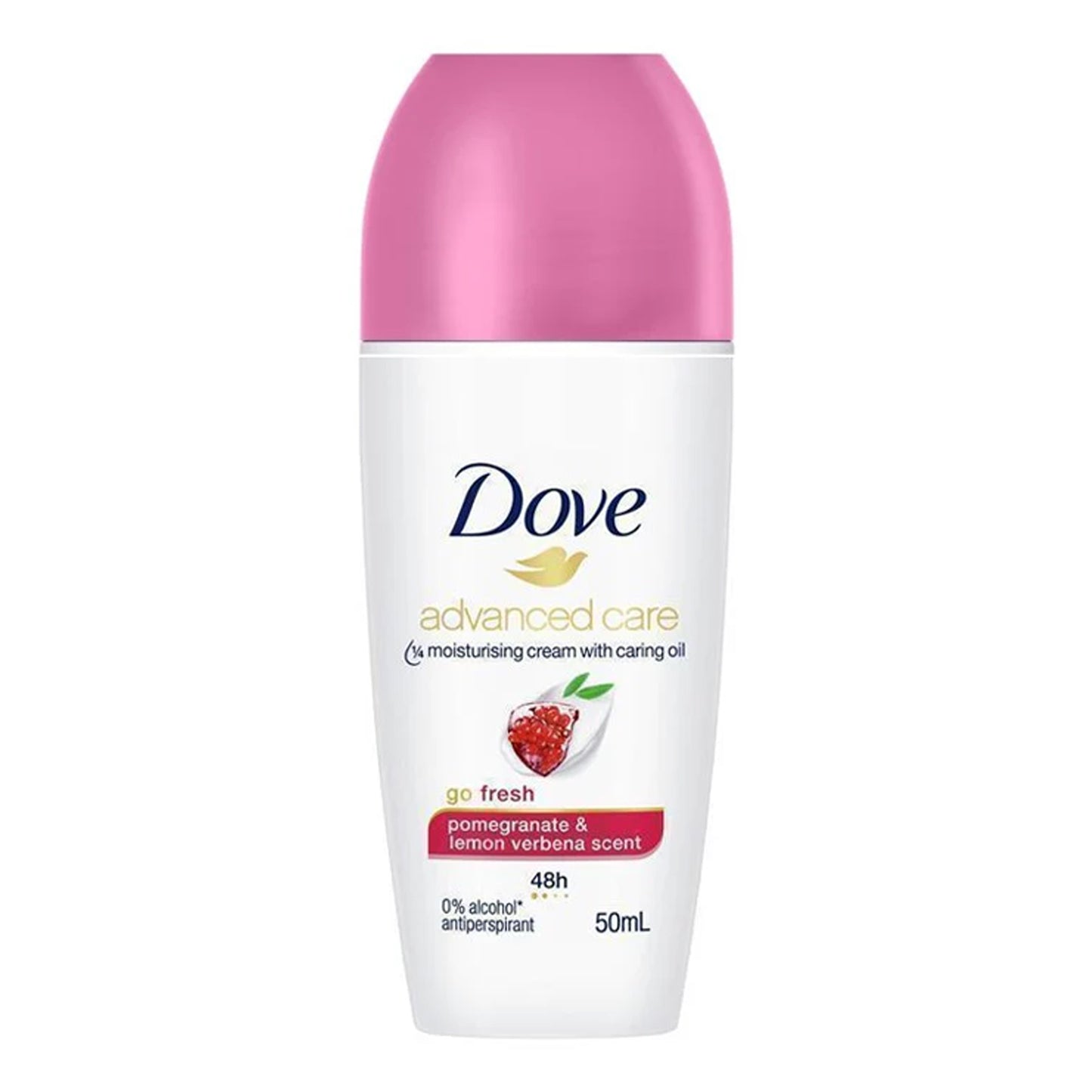 Dove - Advanced Care Go Fresh Pomegranate & Lemon Verbena Scent 48H Anti-Perspirant Deodorant Roll On - 50ml