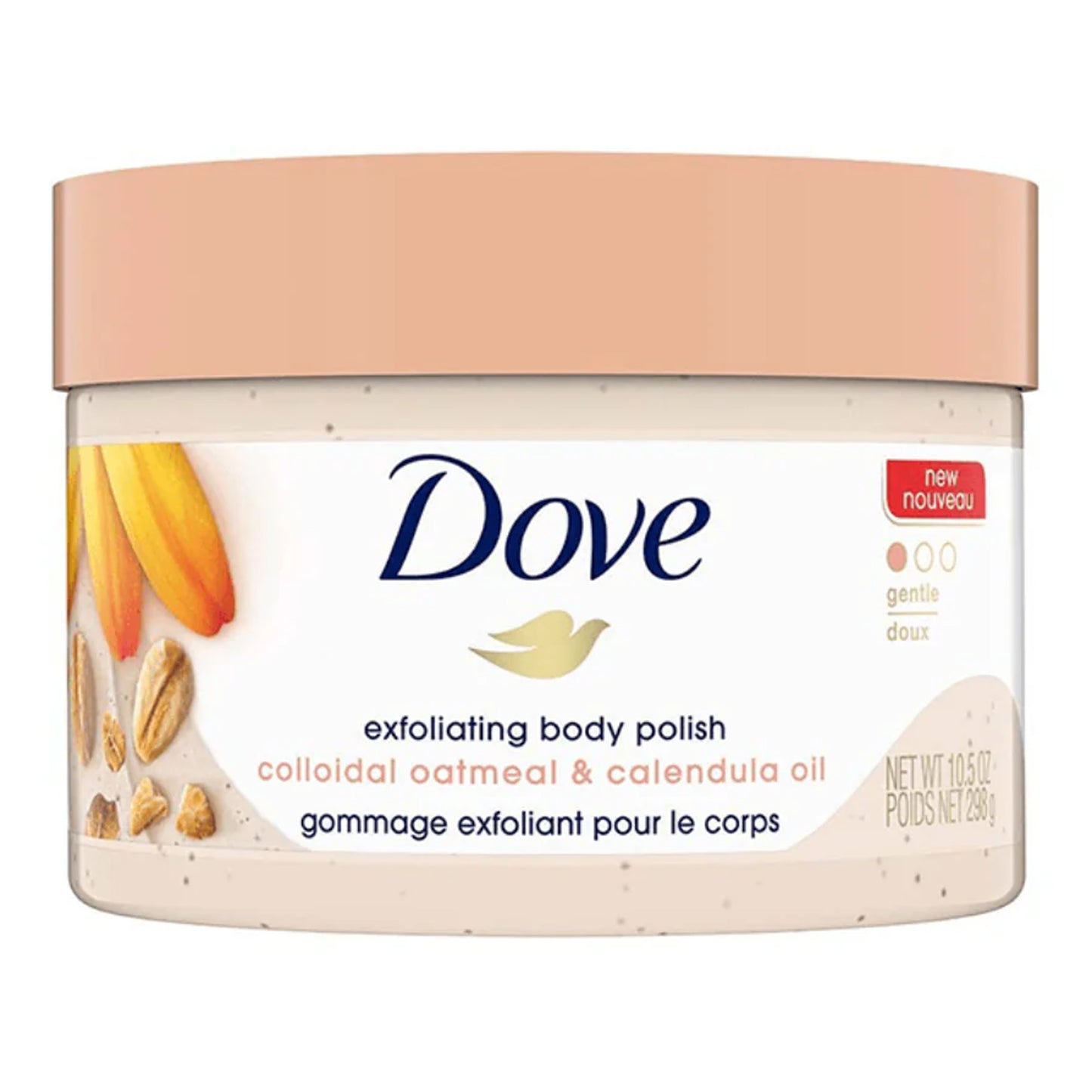 Dove - Colloidal Oatmeal & Calendula Oil Exfoliating Body Polish - 298g (Slovakia)