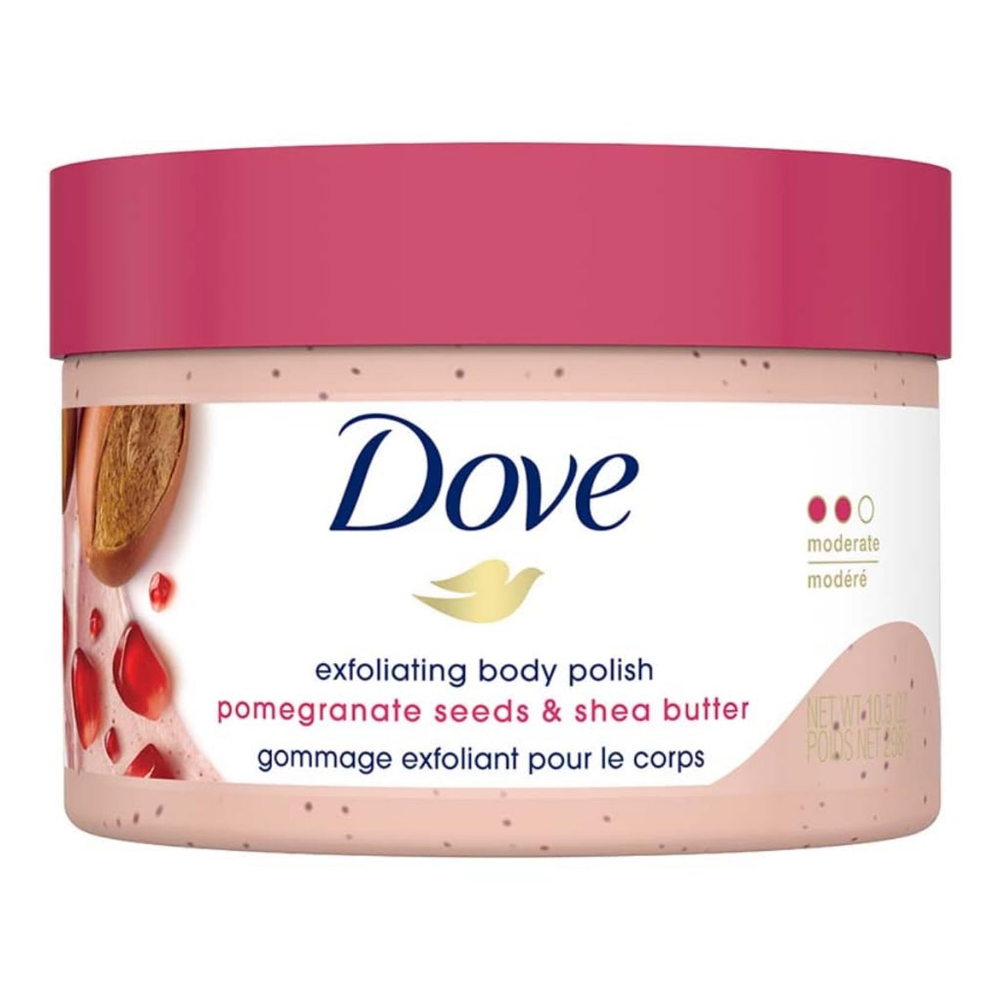 Dove - Pomegranate Seeds & Shea Butter Exfoliating Body Polish - 298g (Slovakia)