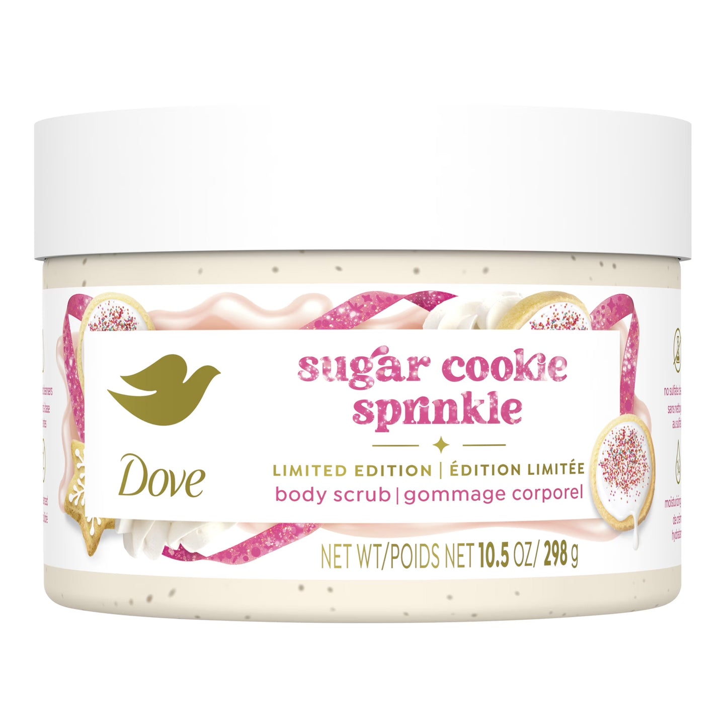 Dove - Sugar Cookie Sprinkle Limited Edition Body Scrub - 298g (Slovakia)