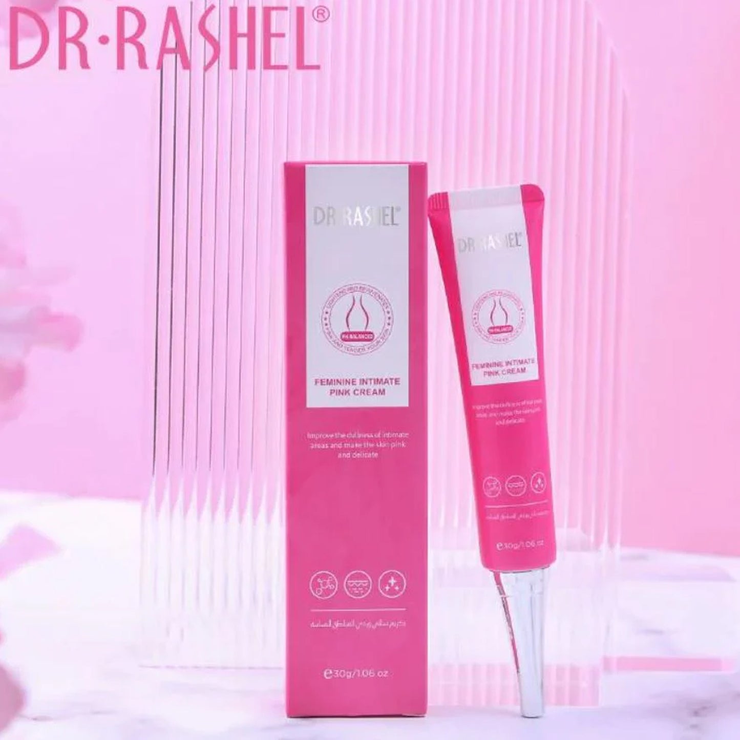 DR. RASHEL - FEMININE INTIMATE PINK CREAM - 30G