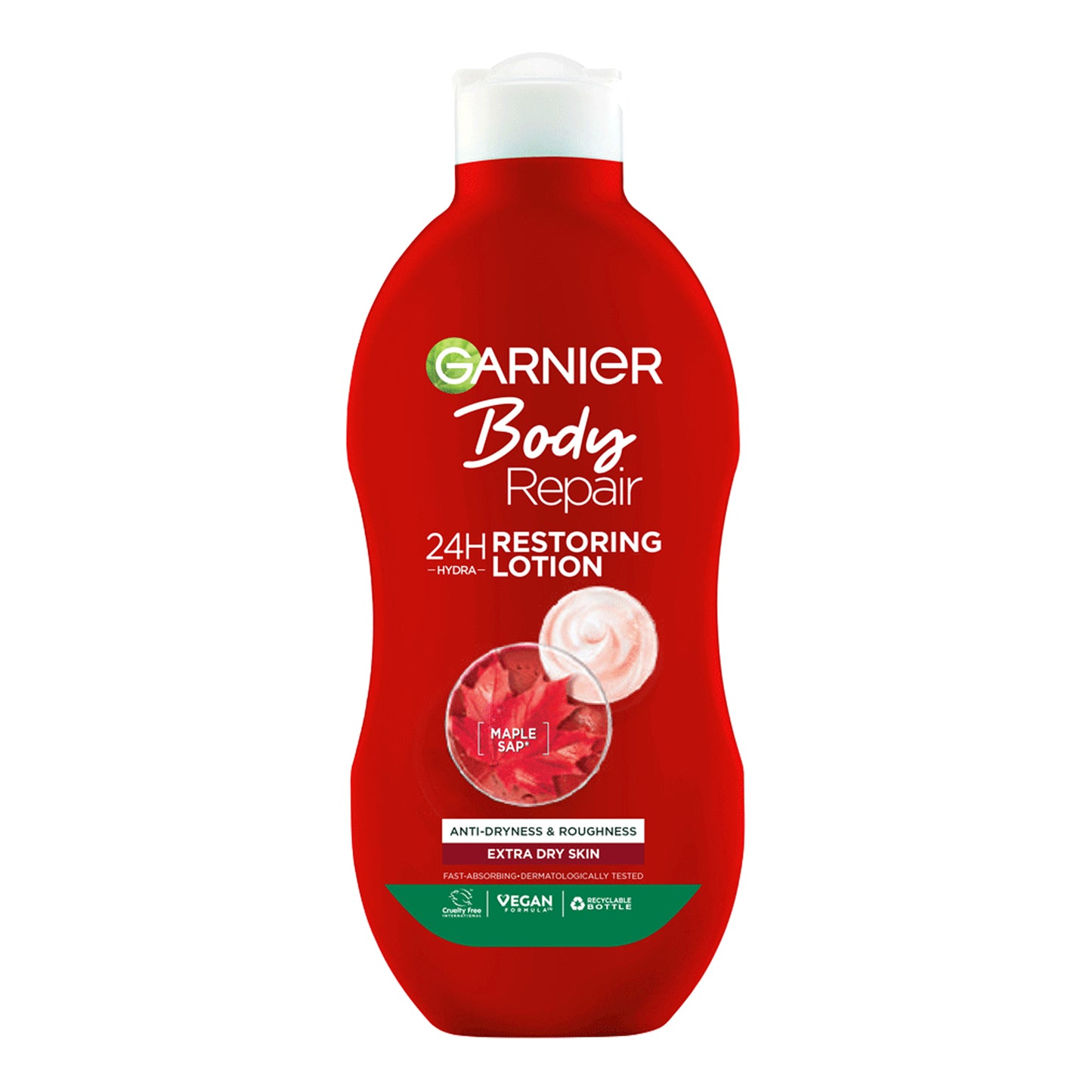 Garnier - Body Repair 24H Hydra Restoring Lotion With Maple Sap For Extra Dry Skin - 400ml (Poland)