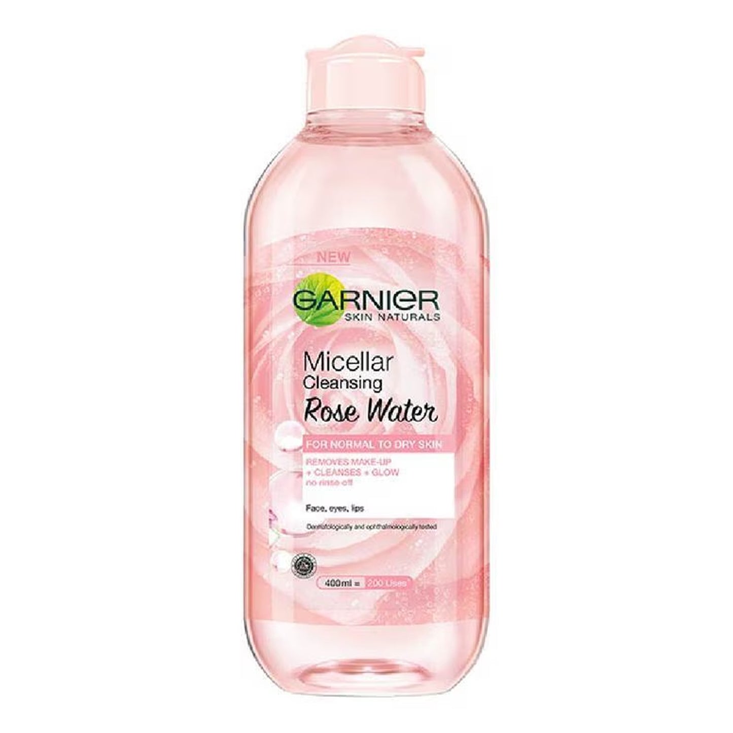 Garnier - Skin Naturals Rose Water Micellar Cleansing Water For Normal To Dry Skin - 400ml (Indonesia)