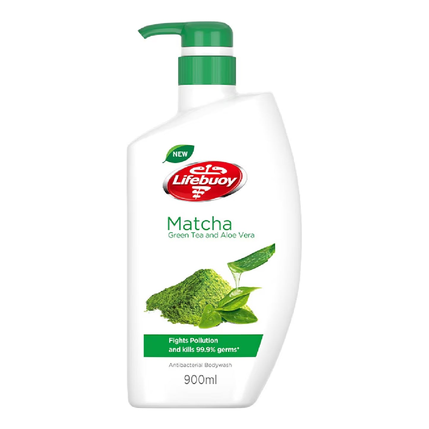Lifebuoy - Matcha Green Tea & Aloe Vera Anti-Bacterial Body Wash - 900ml