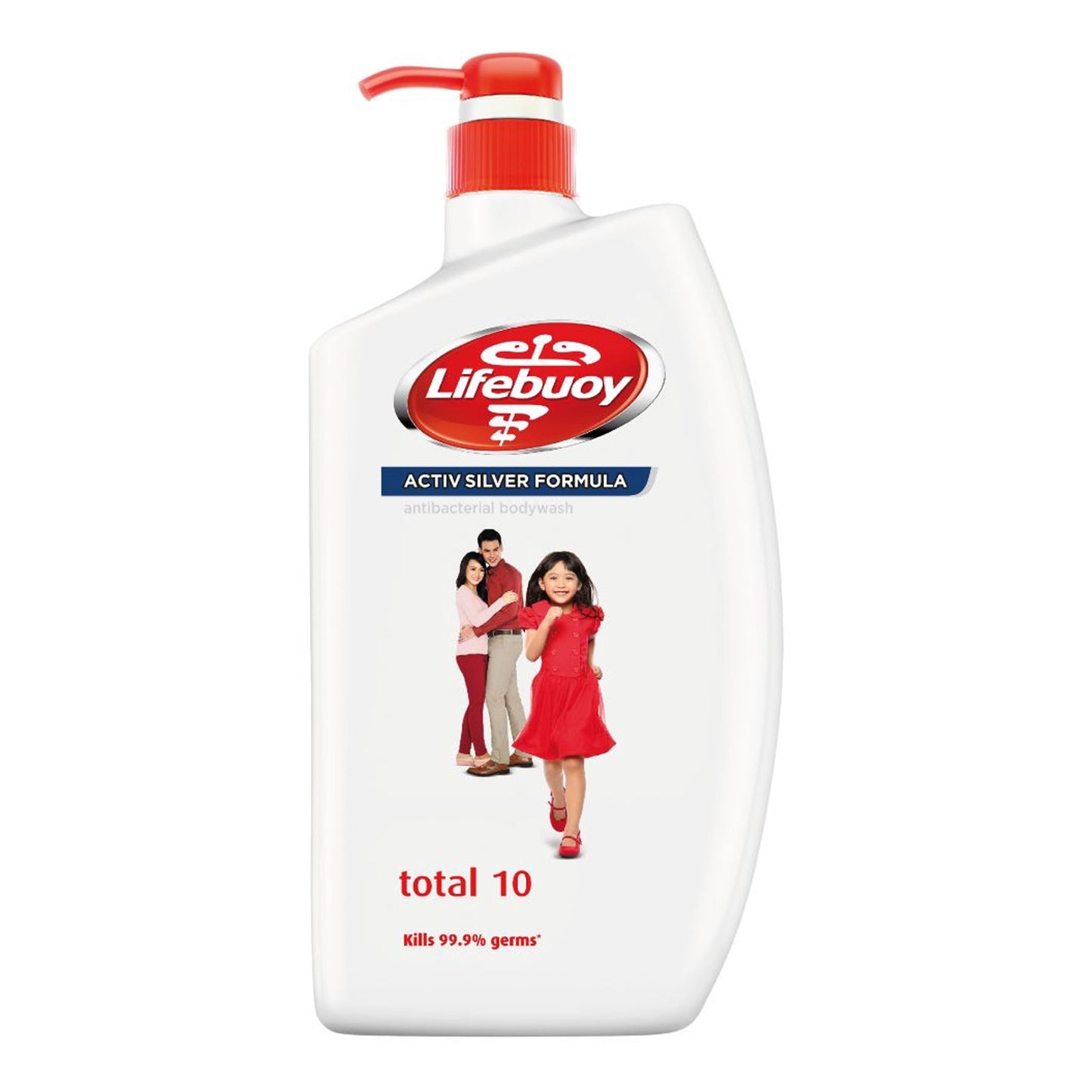 Lifebuoy - Total 10 Activ Silver Formula Anti-Bacterial Body Wash - 950ml