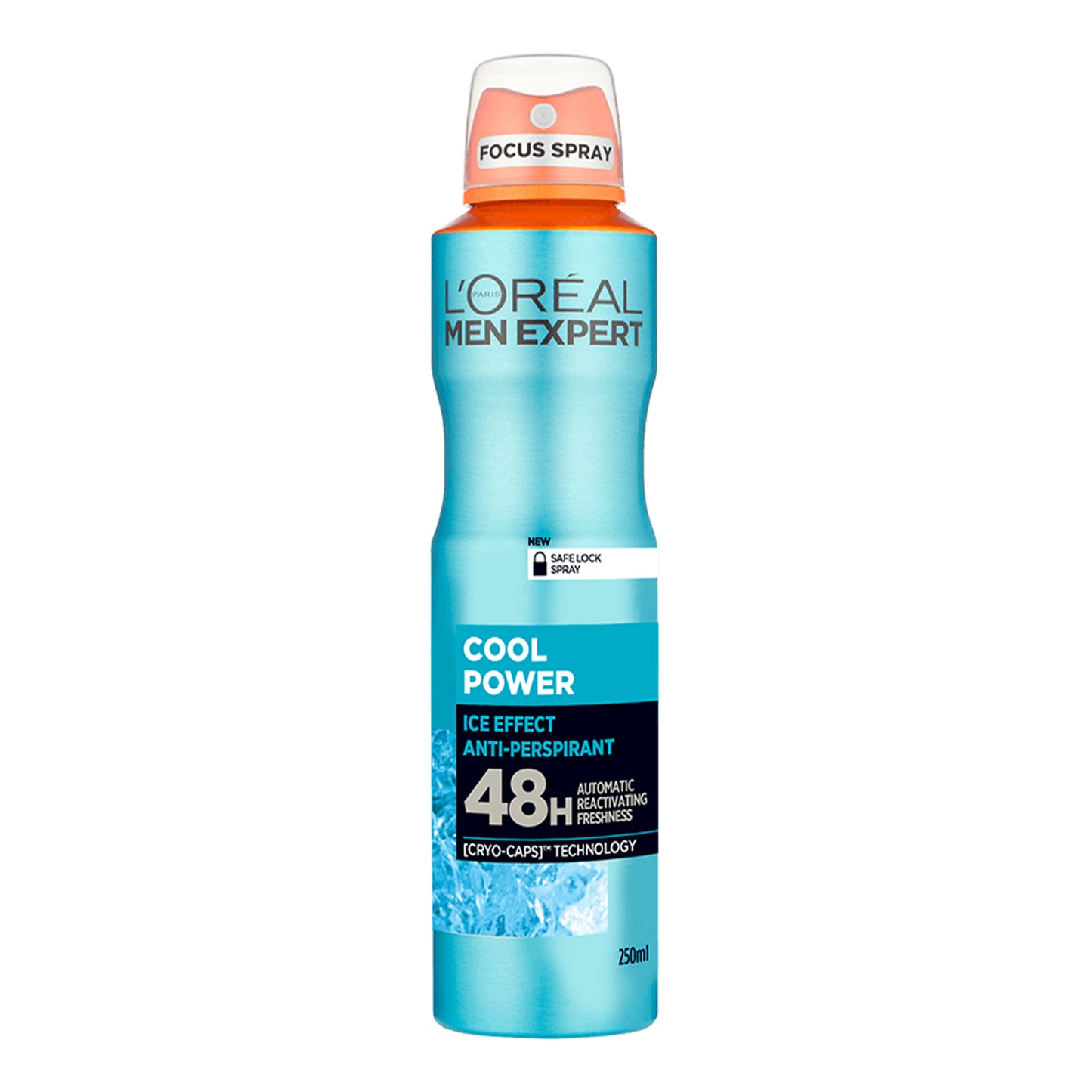 L'Oreal Paris Men Expert - Cool Power Ice Effect 48H Anti-Perspirant Spray - 250ml (France)