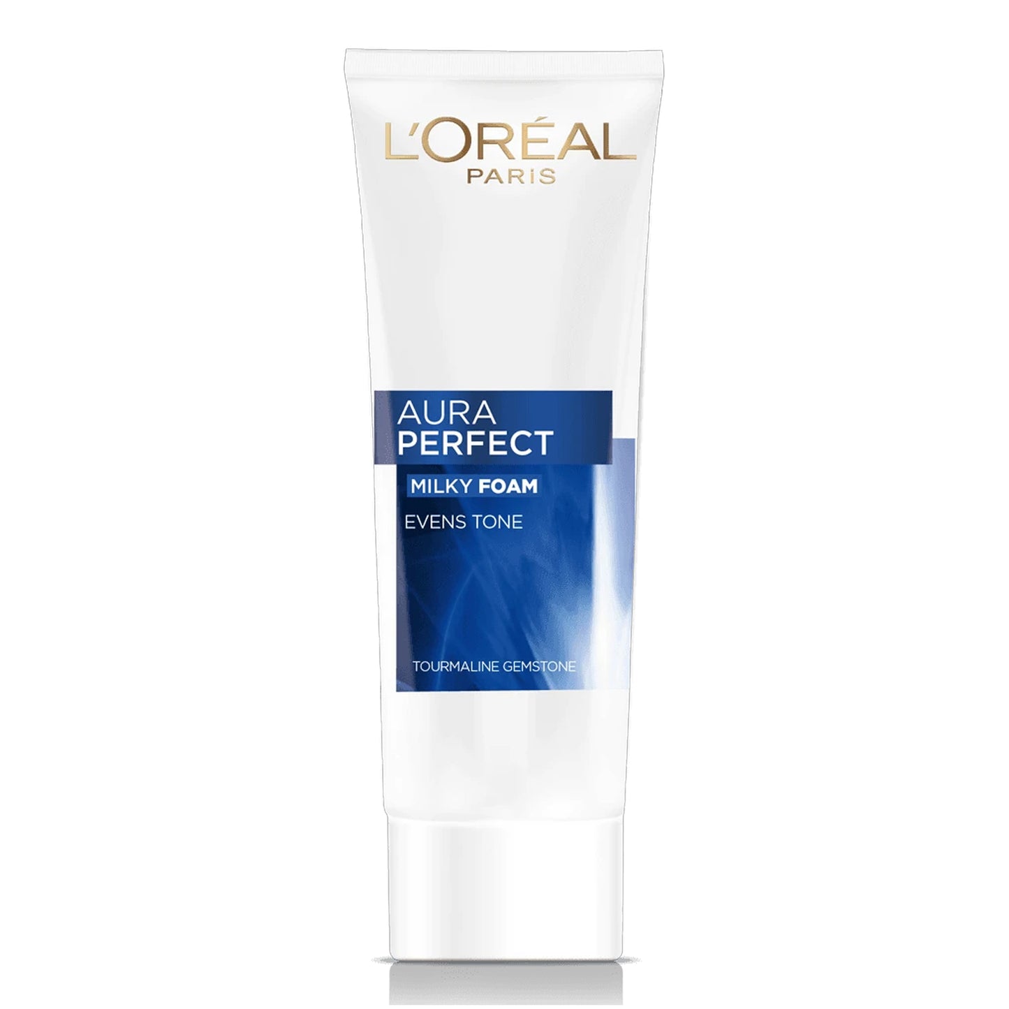 L'Oreal Paris - Aura Perfect Milky Foam With Tourmaline Gemstone - 100ml (Indonesia)