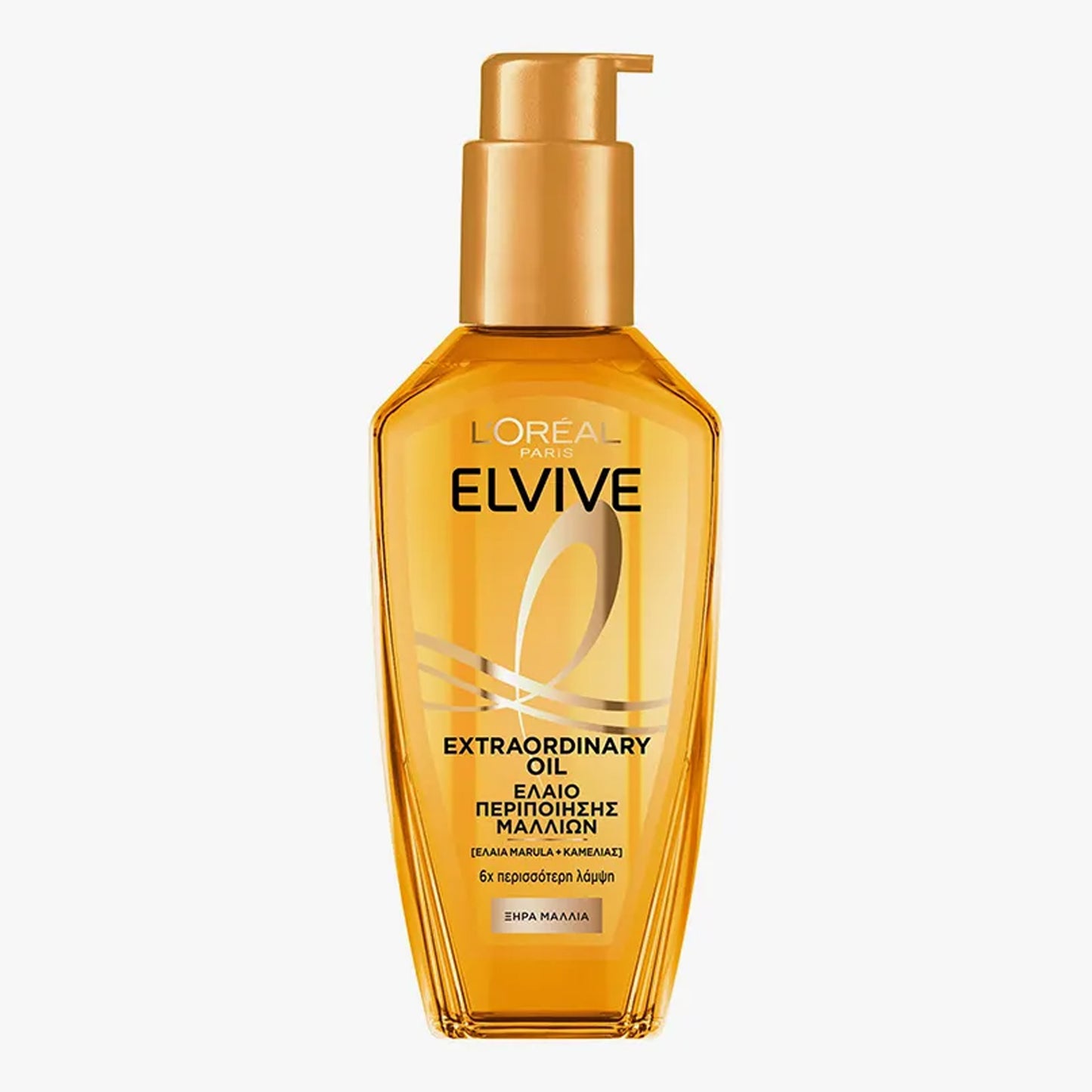 L'Oreal Paris - Elvive Extraordinary Oil Hair Care Oil With Marula + Camellia Oils For Dry Hair - 100ml (France)