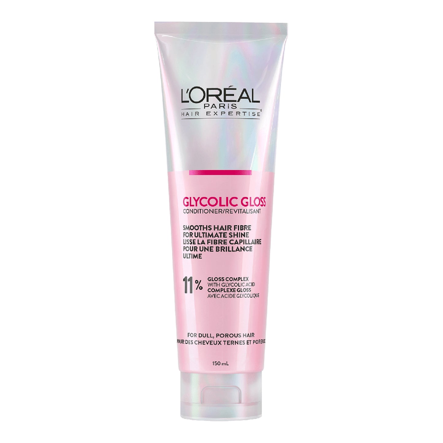 L'Oreal Paris - Hair Expertise Glycolic Gloss Conditioner With Glycolic Acid For Dull, Porous Hair - 150ml (Belgium)