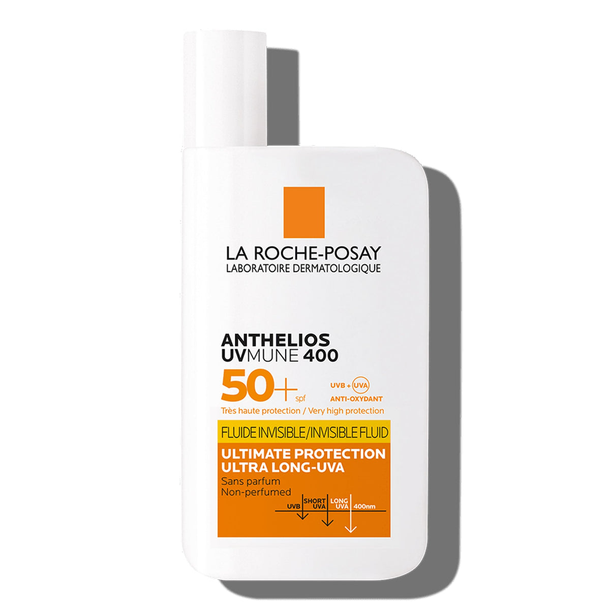 La Roche-Posay - Anthelios UVMune 400 Invisible Fluid Sun Cream SPF 50+ - 50ml (France)