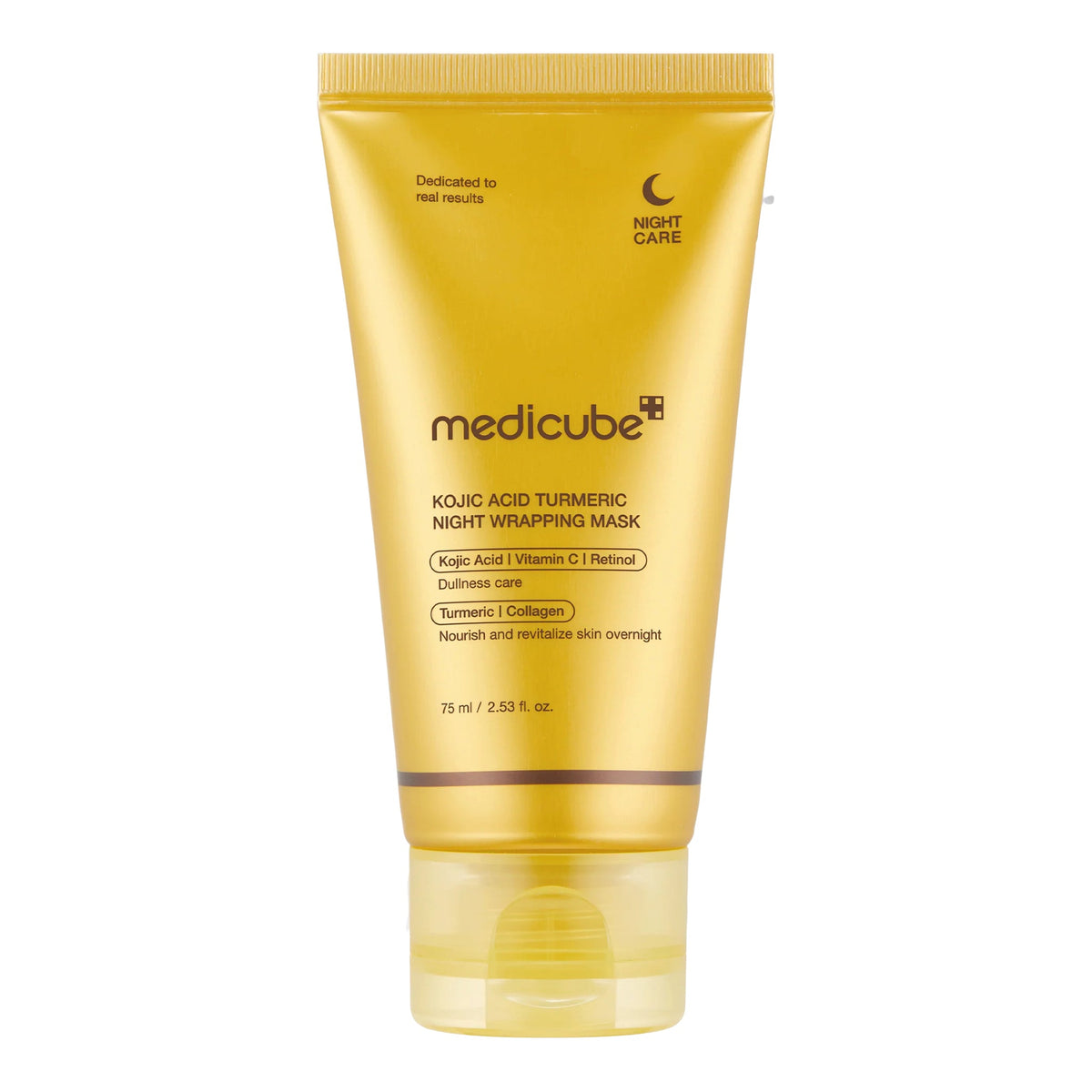 Medicube - Kojic Acid Turmeric Night Wrapping Mask - 75ml (Korea)