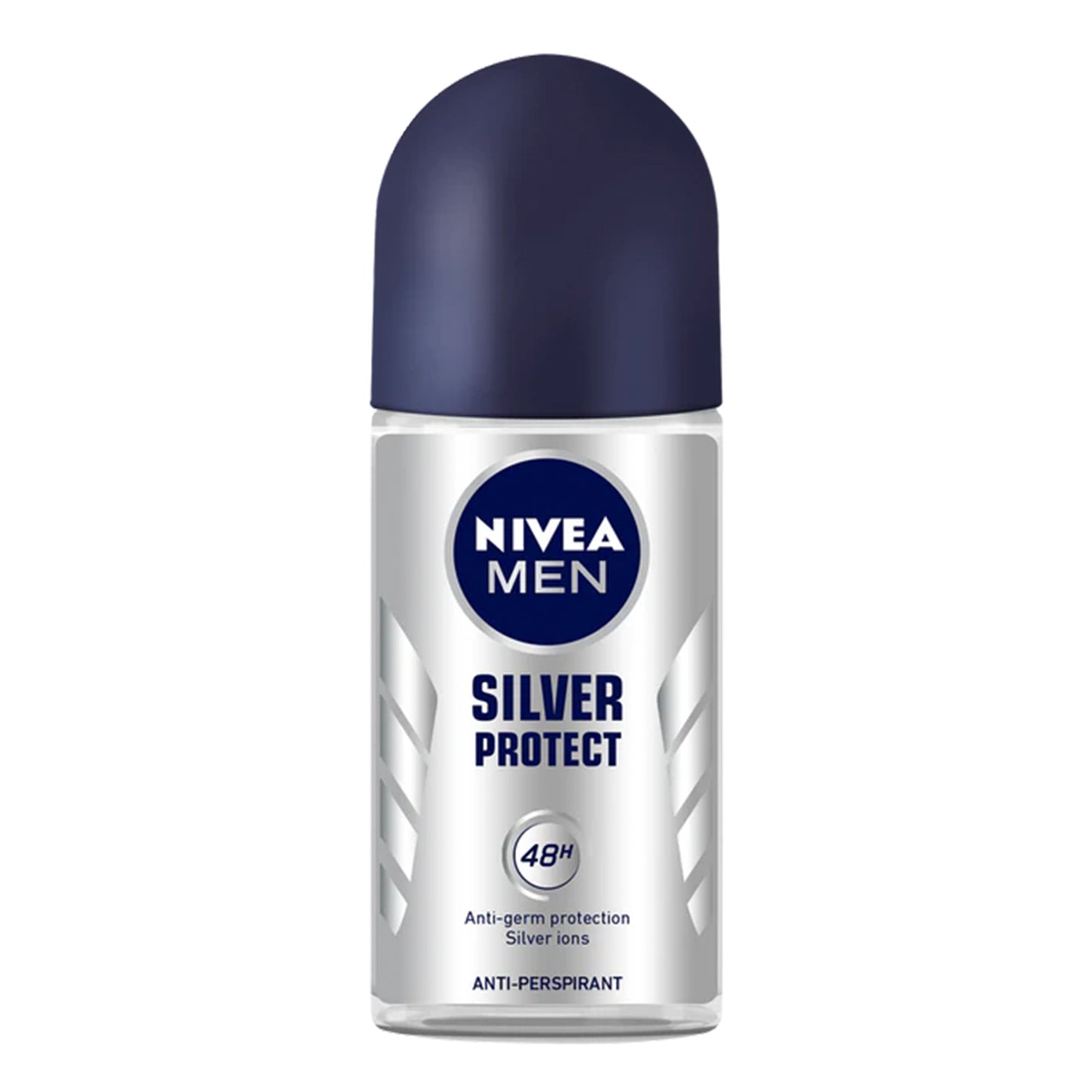 Nivea Men - Silver Protect Anti-Bacterial 48H Anti-Perspirant Deodorant Roll On - 50ml