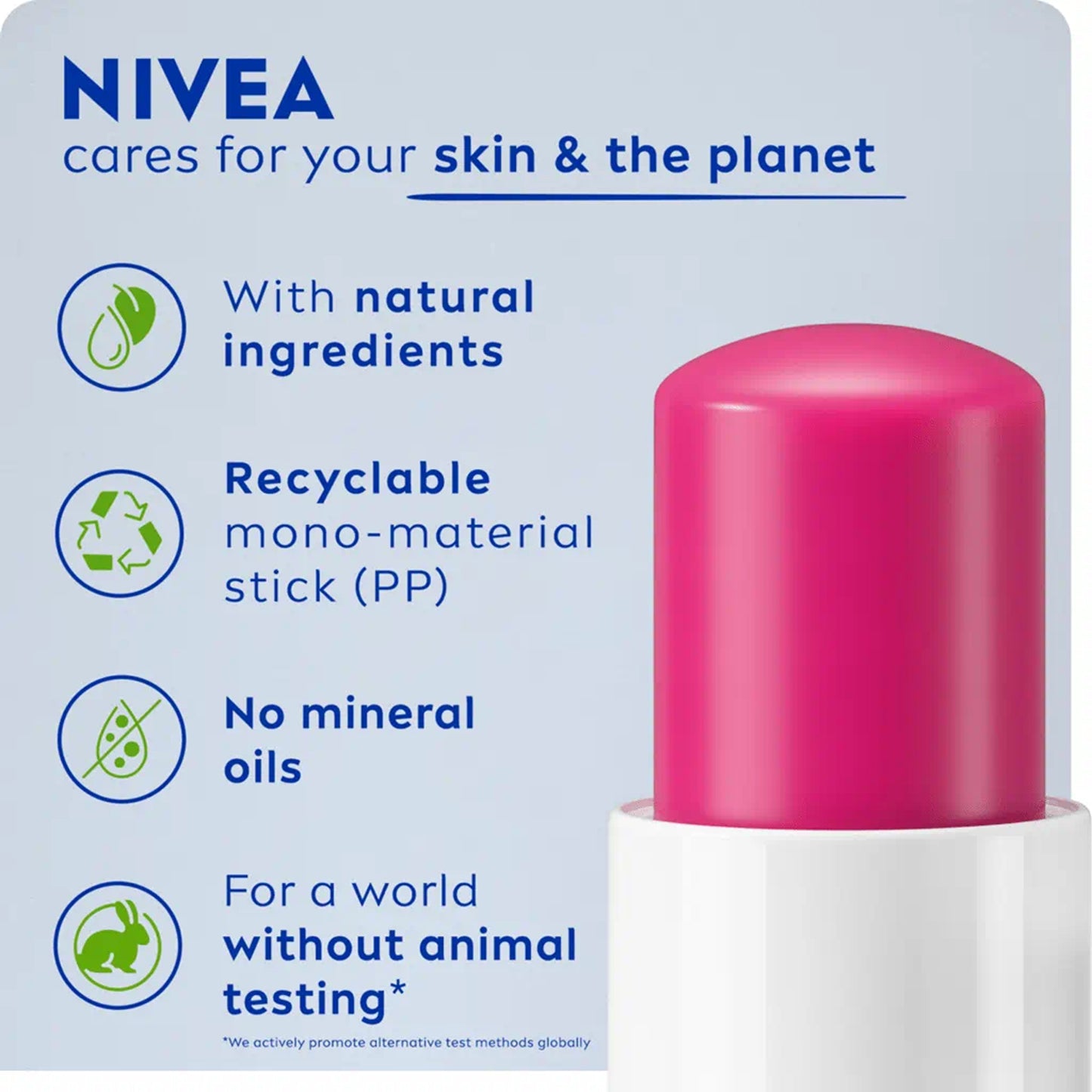 Nivea - Watermelon Shine 24H Moisture Lip Balm With Shea Butter & Natural Oils Enriched With Vitamins - 4.8g (Thailand)