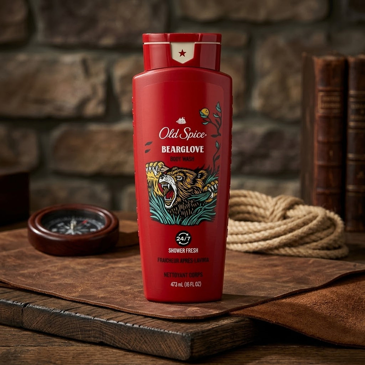 Old Spice - Bearglove Body Wash - 473ml (USA)