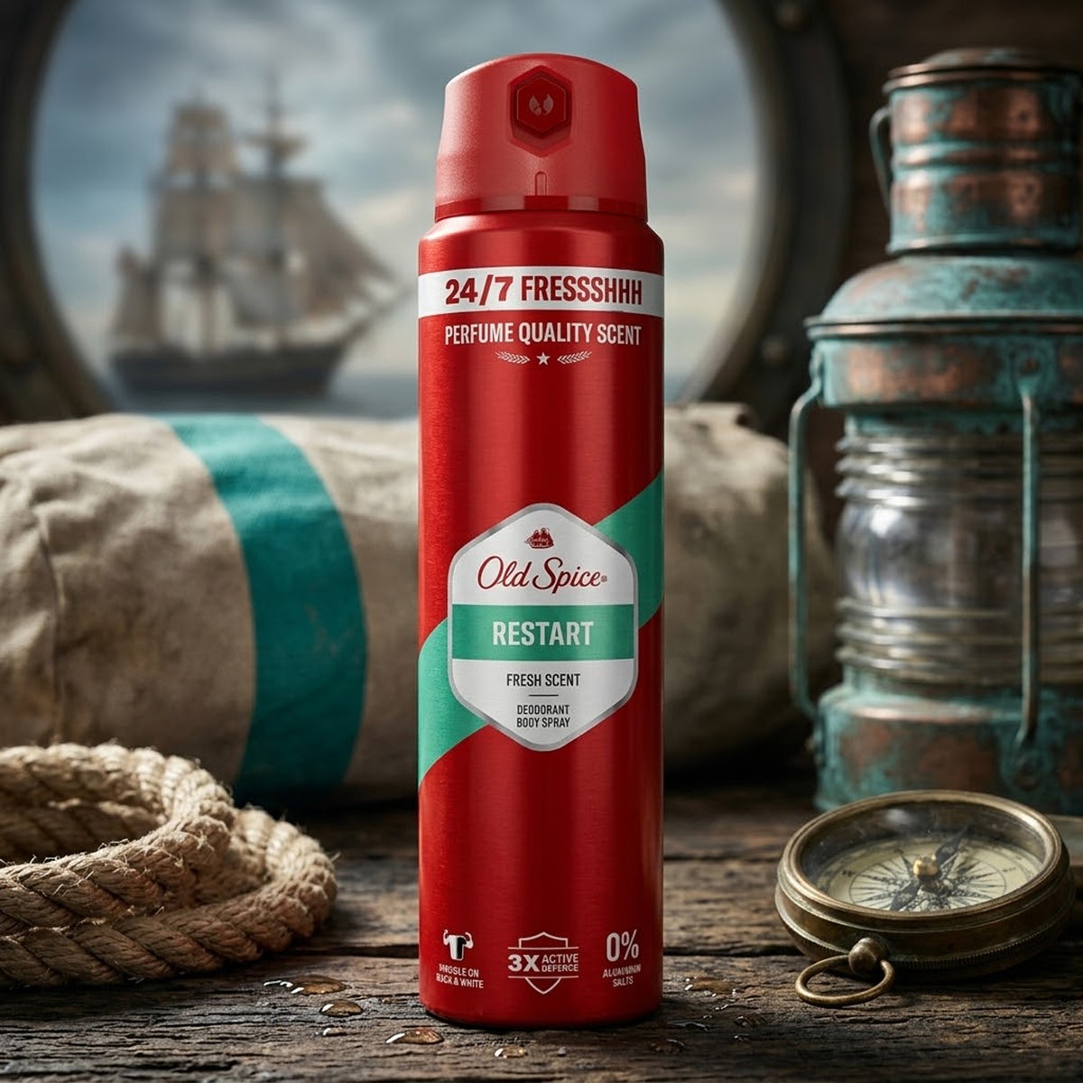 Old Spice - Restart Fresh Scent Deodorant Body Spray - 150ml (UK)