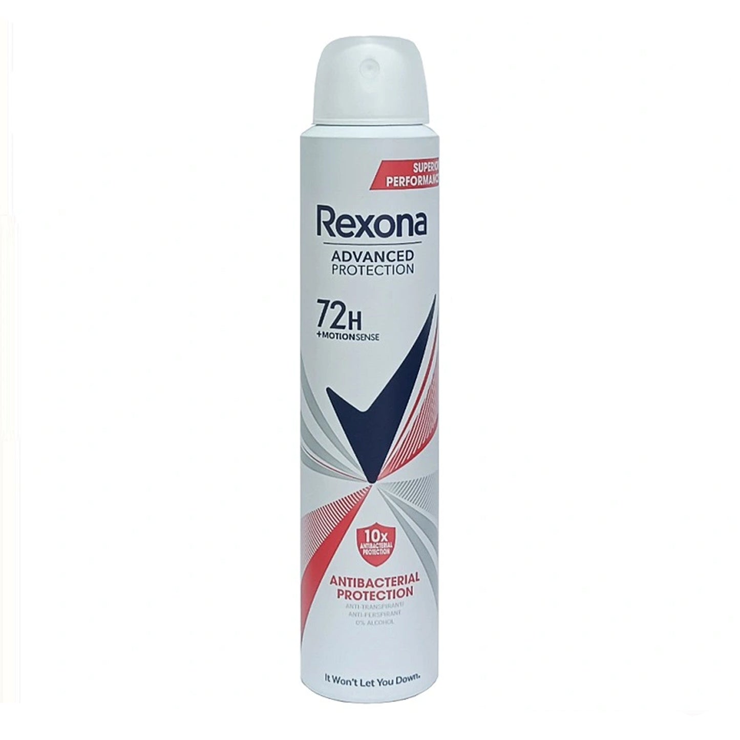 Rexona - Antibacterial Protection 72H + Motion Sense Anti-Perspirant Spray - 200ml