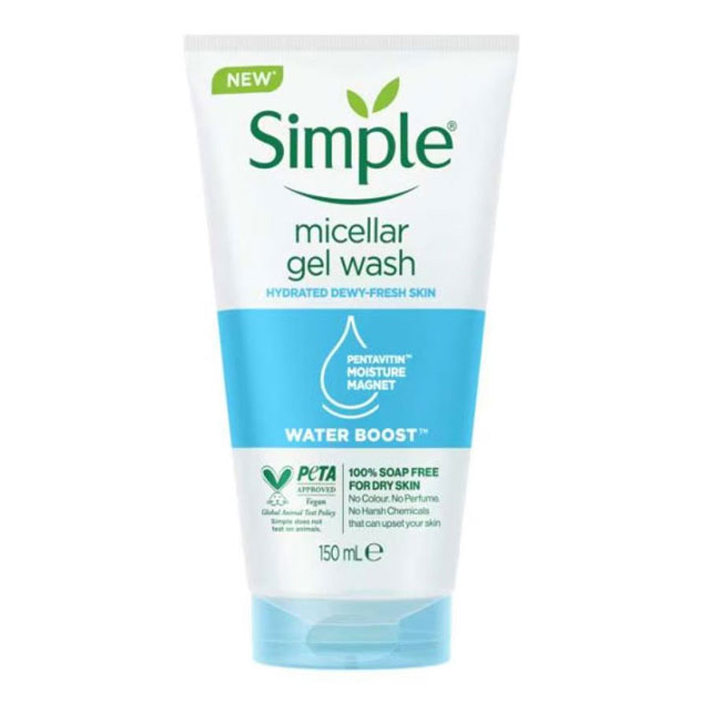 Simple - Water Boost Micellar Gel Wash - 150ml