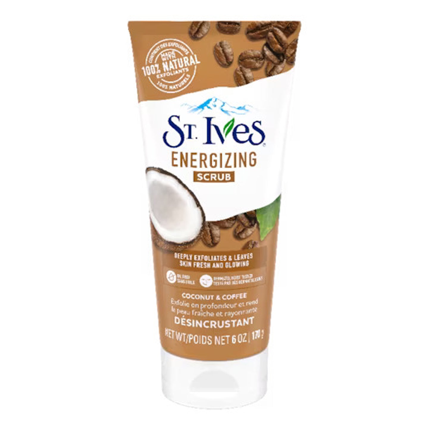 St. Ives - Energizing Coconut & Coffee Scrub - 170g