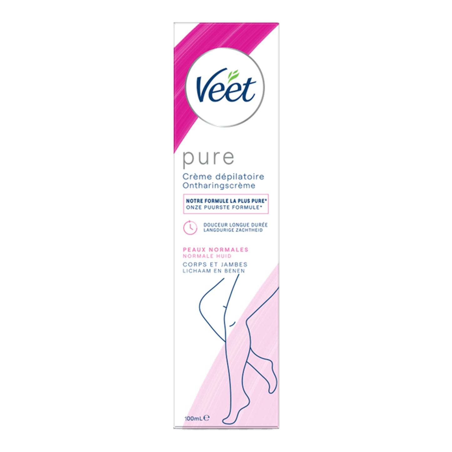 Veet - Pure Hair Removal Cream For Normal Skin - 100ml