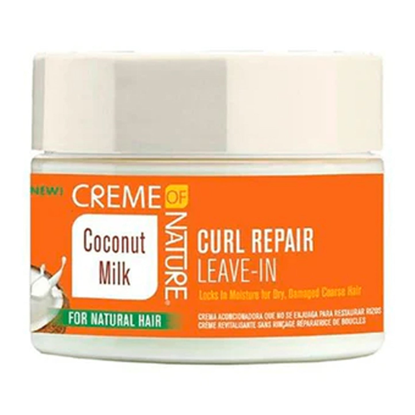 CREME OF NATURE - COCONUT MILK CURL REPAIR LEAVE-IN - 326G
