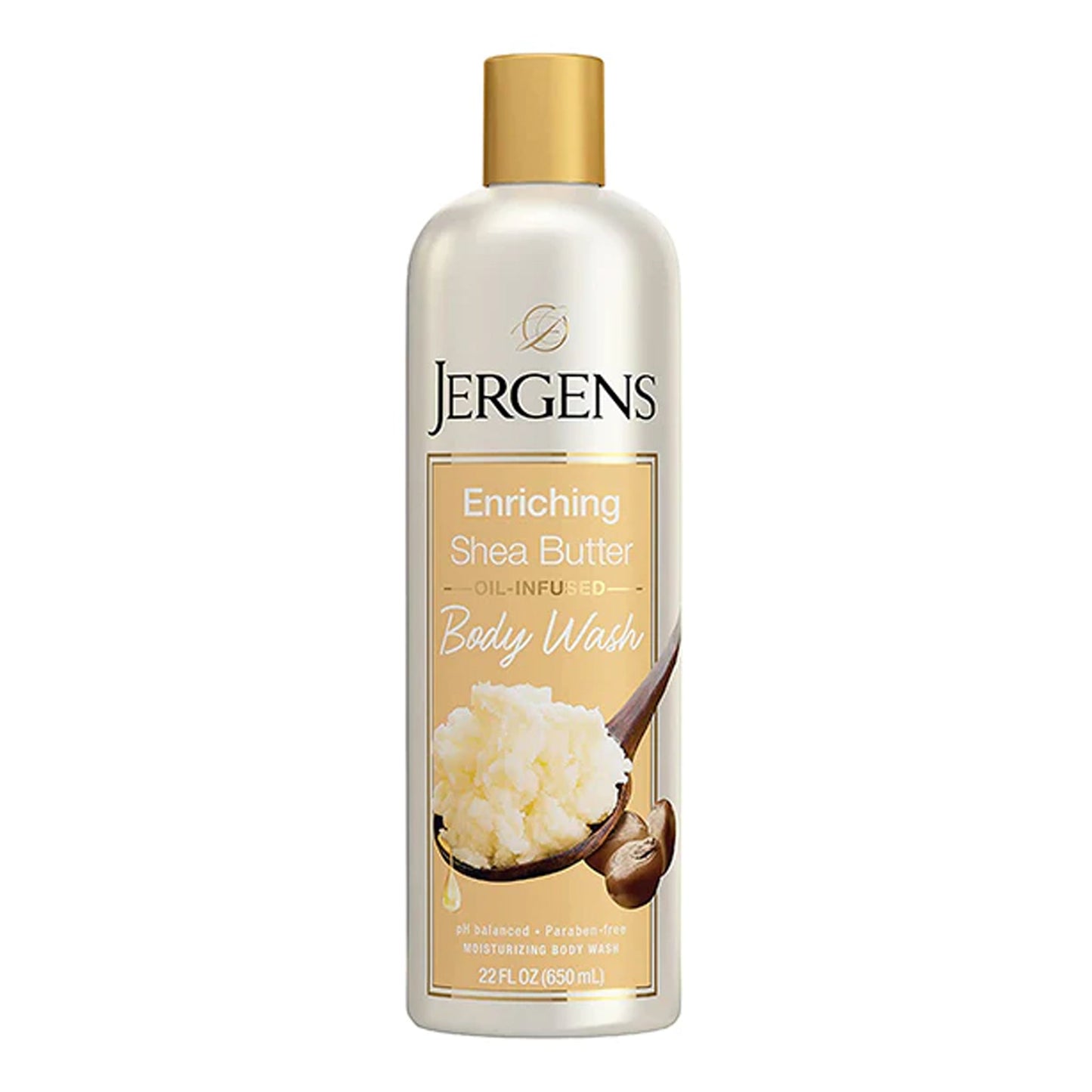 JERGENS - ENRICHING SHEA BUTTER OIL INFUSED MOISTURIZING BODY WASH - 650ML