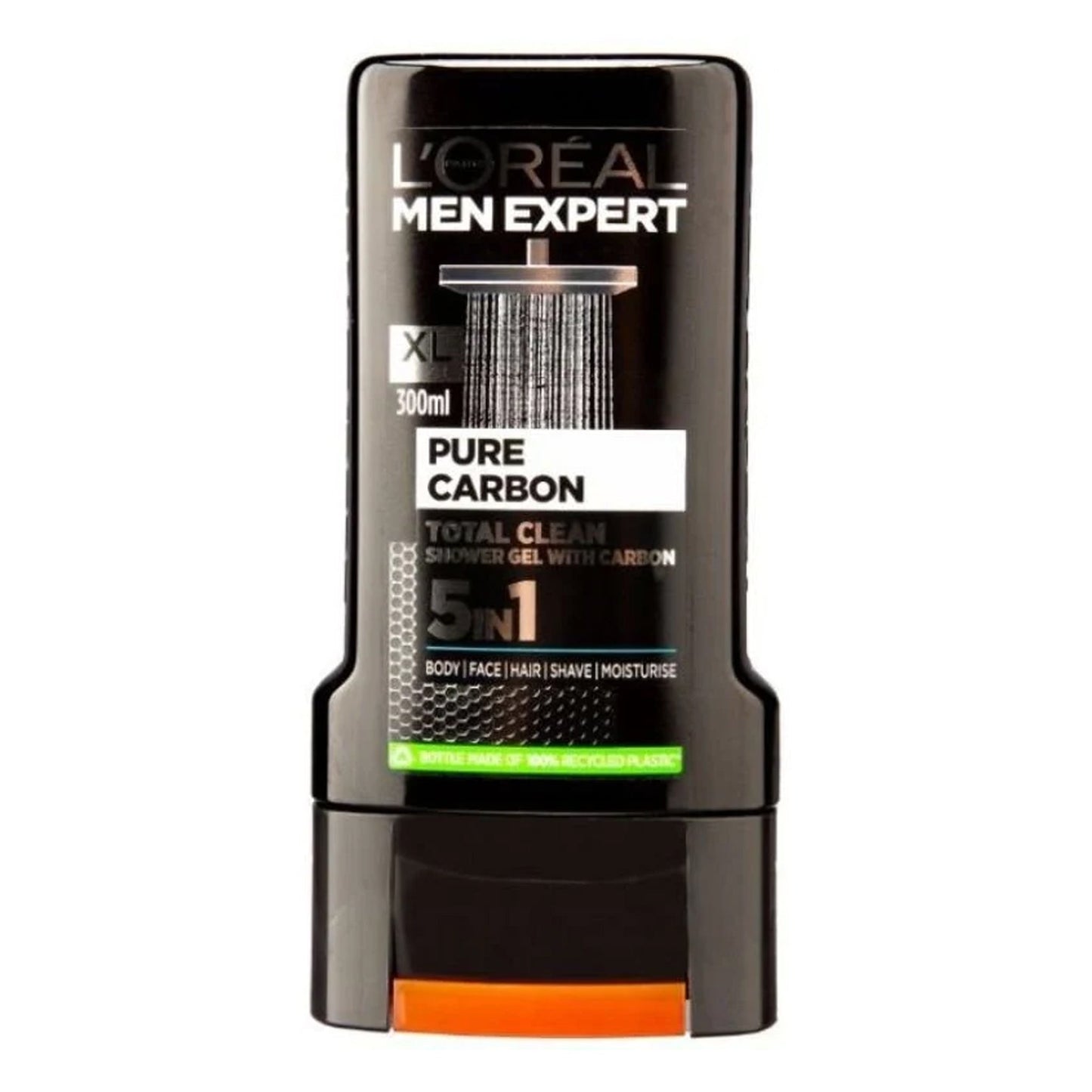 L'Oreal Paris Men Expert - Pure Carbon Total Clean Shower Gel With Carbon - 300ml