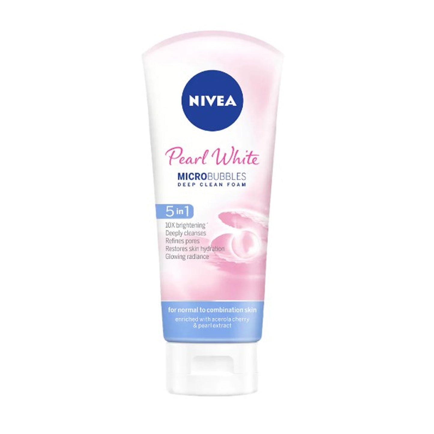 NIVEA - PEARL WHITE MICRO BUBBLES DEEP CLEAN FOAM - 100G