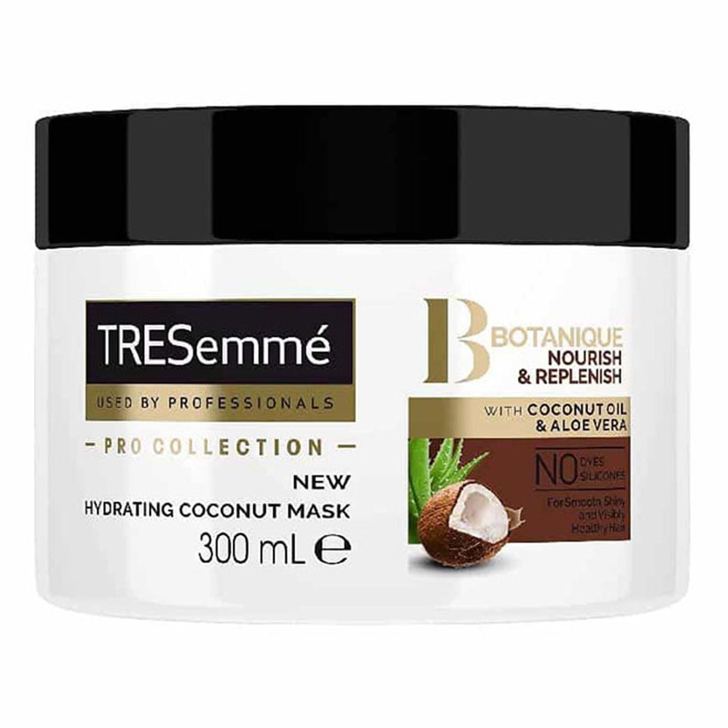 TRESEMME - BOTANIQUE NOURISH & REPLENISH HYDRATING COCONUT MASK WITH COCONUT & ALOE VERA - 300ML