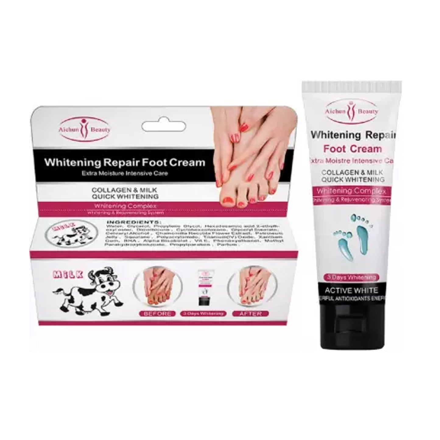 Aichun Beauty - Whitening Repair Foot Cream - 100ml