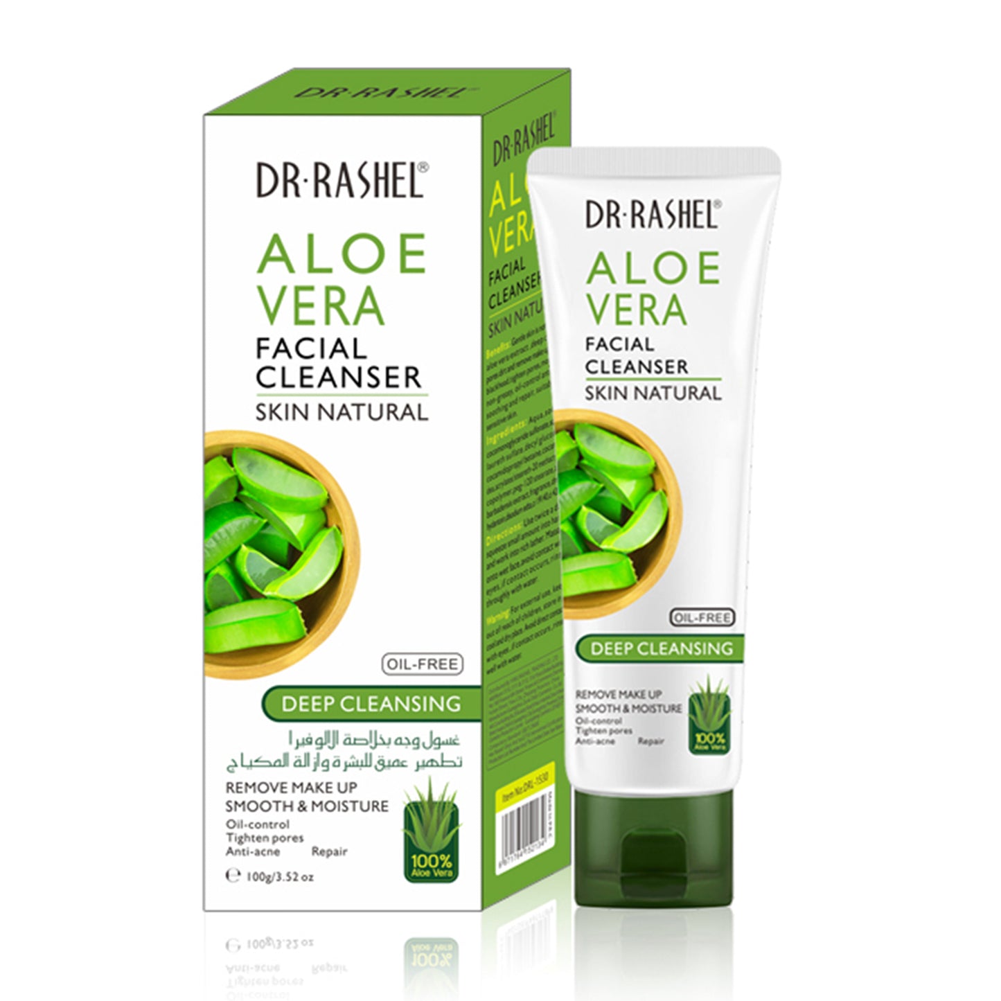 Dr. Rashel - Skin Natural Aloe Vera Facial Cleanser - 100g