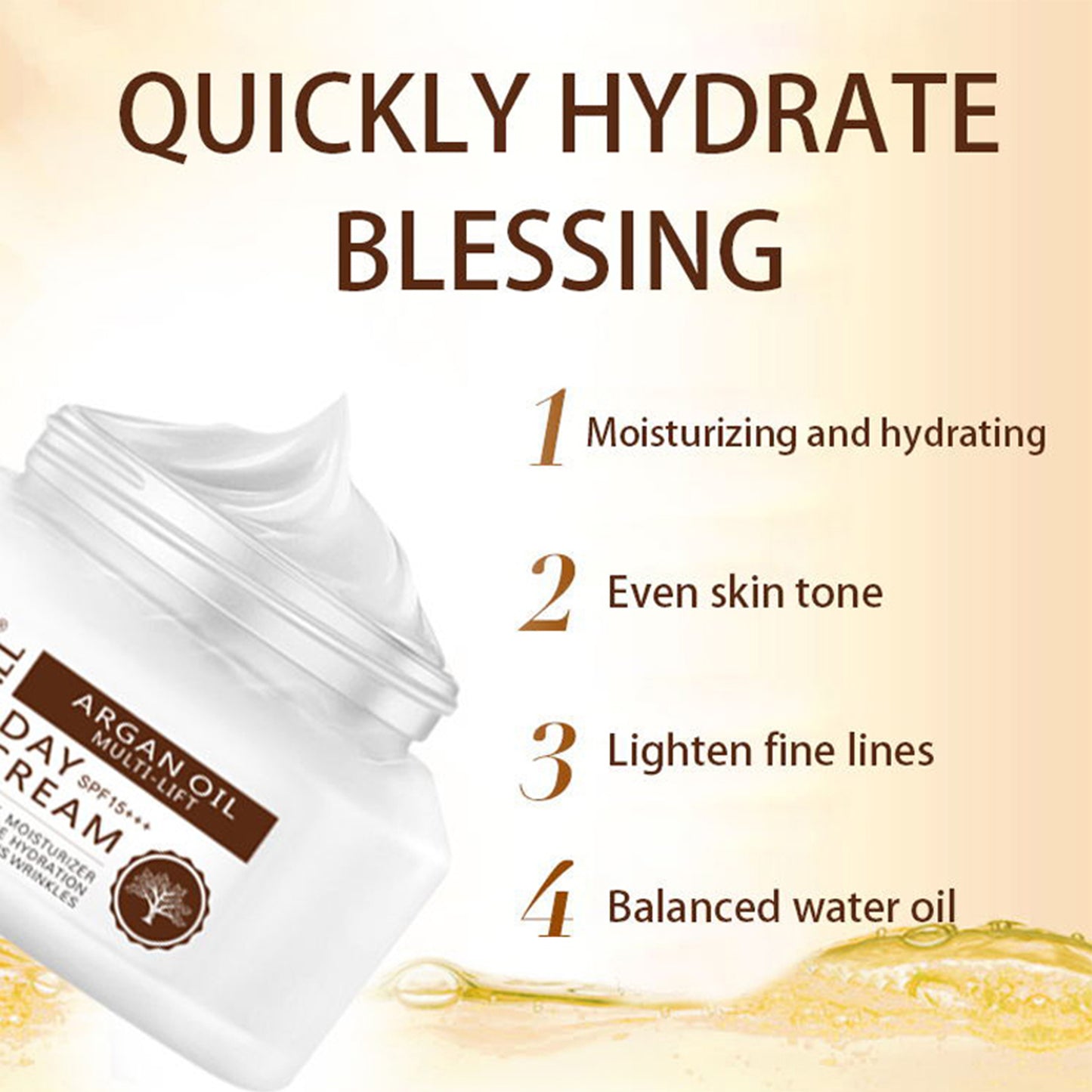 DR. RASHEL - ARGAN OIL MULTI-LIFT DAY CREAM SPF 15+++ - 50G