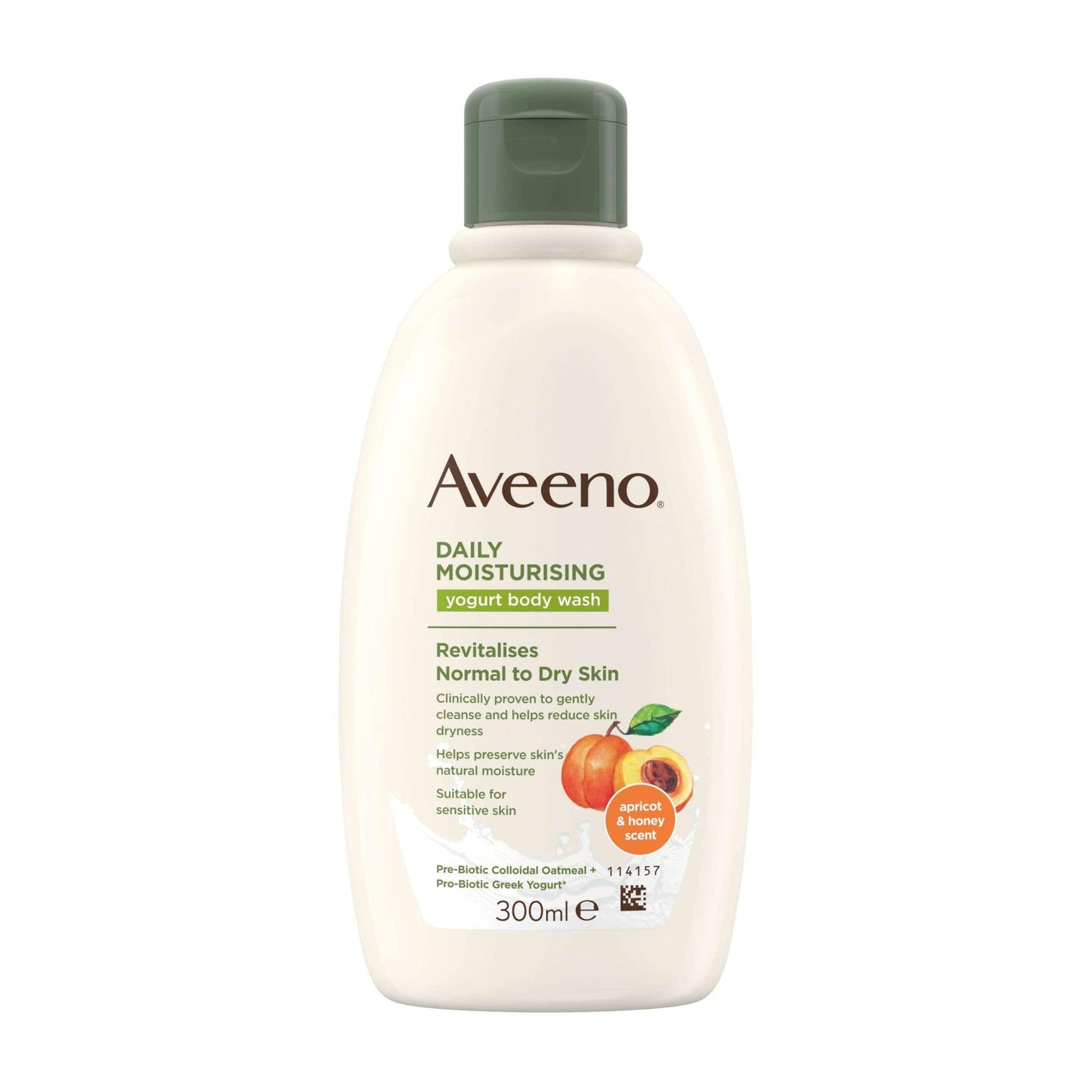 AVEENO - DAILY MOISTURIZING YOGURT BODY WASH - 300ML