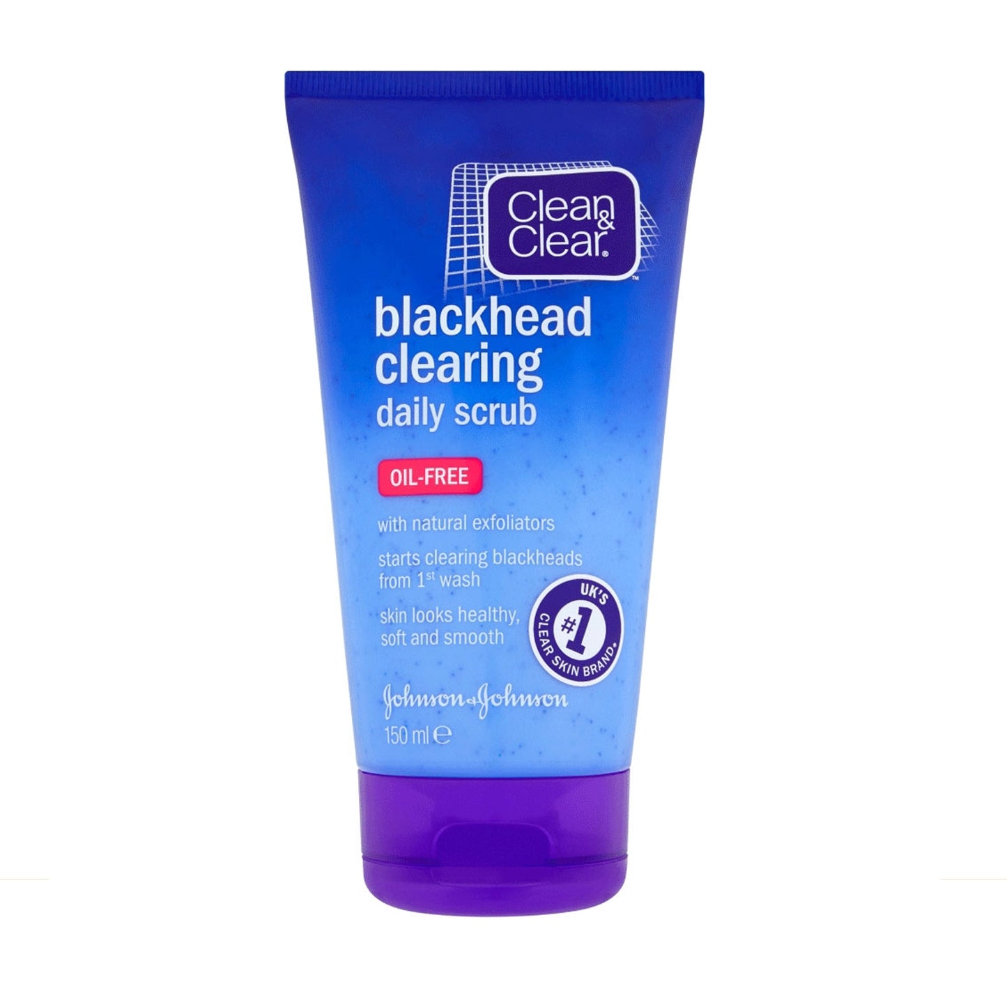 CLEAN & CLEAR - BLACKHEAD CLEARING DAILY SCRUB - 150ML