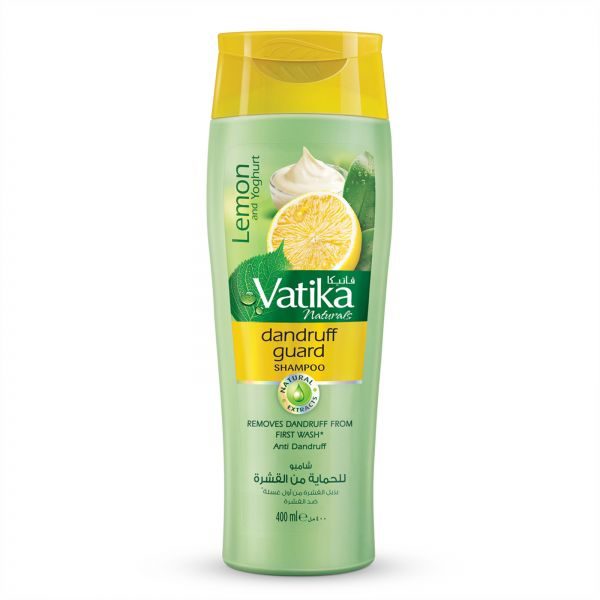 Vatika - Dandruff Guard Shampoo With Lemon & Yoghurt - 400ml