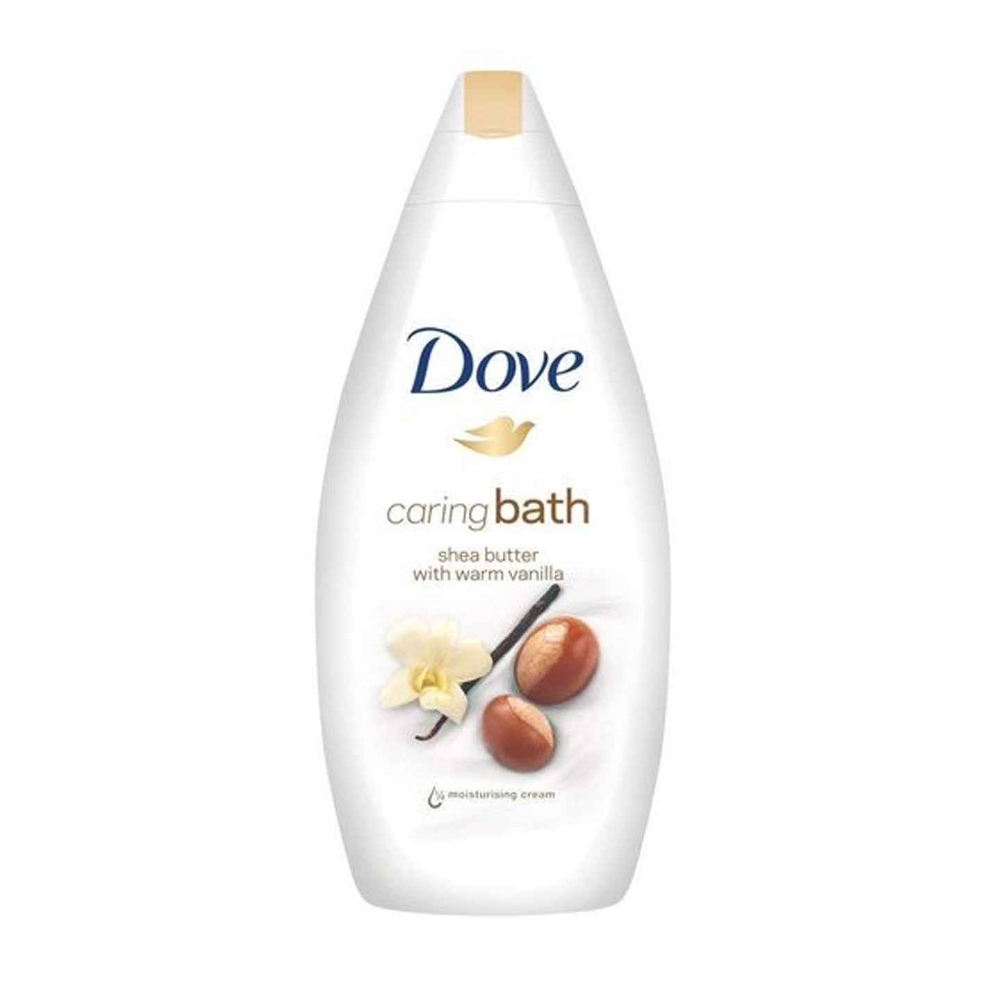 DOVE - CARING BATH SHEA BUTTER WITH WARM VANILLA BODY WASH - 500ML