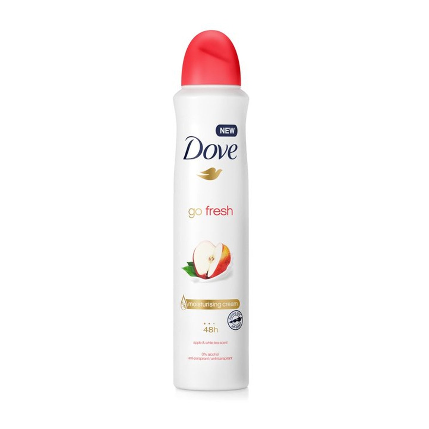Dove - Go Fresh Fresh Apple & White Tea Scent 48H Anti-Perspirant Deodorant Spray - 250ml