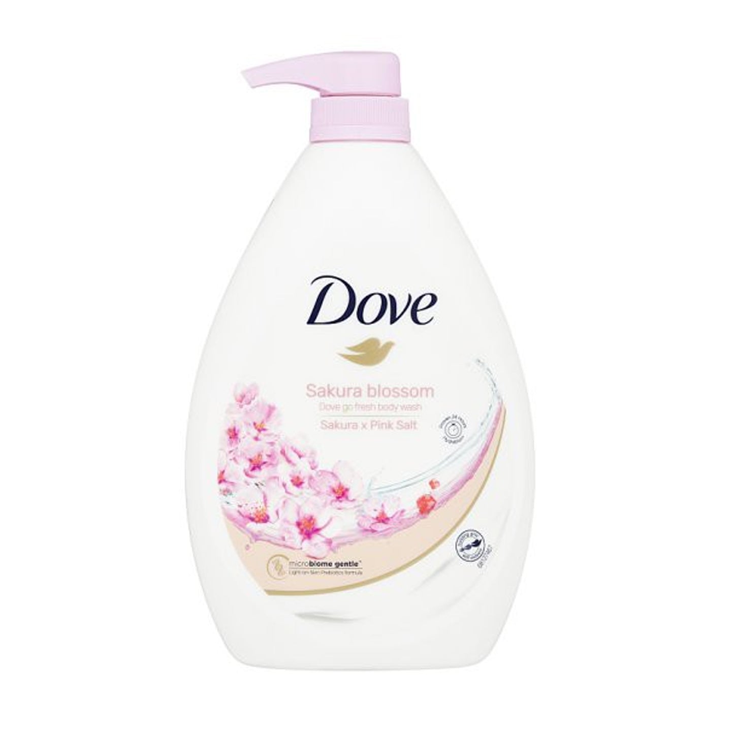 DOVE - GO FRESH SAKURA BLOSSOM BODY WASH WITH SAKURA & PINK SALT - 1L