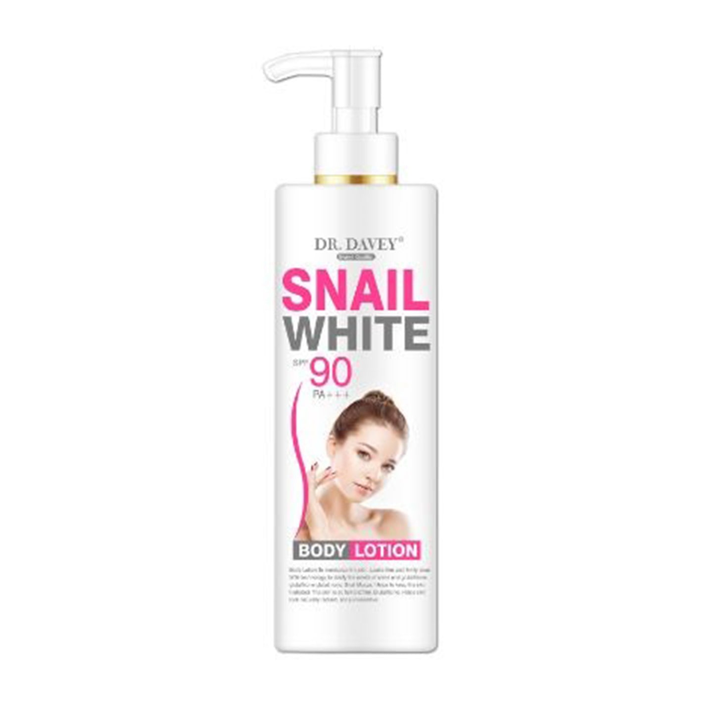 Dr. Davey - Snail White Body Lotion SPF 90 PA+++ - 500g