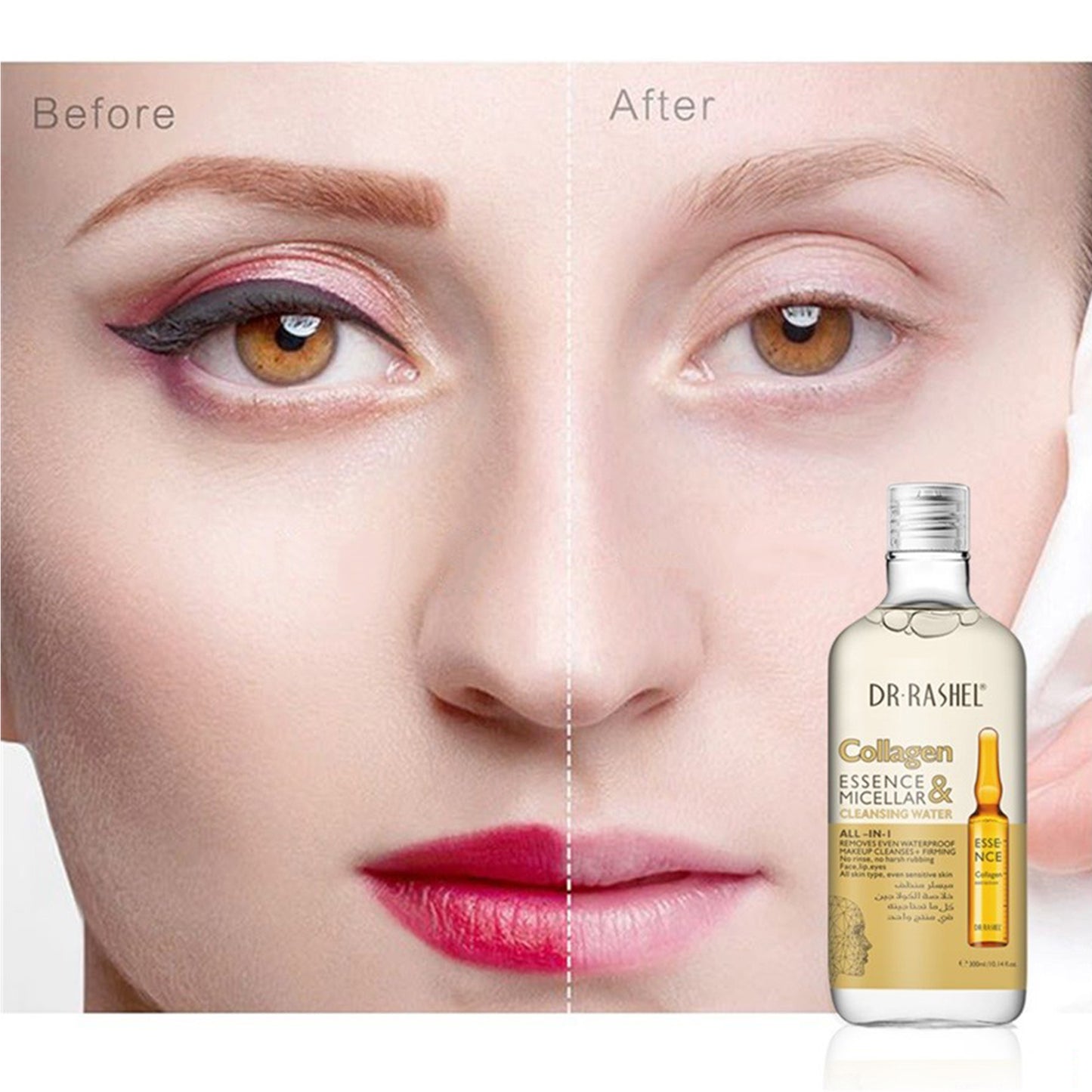 DR. RASHEL - COLLAGEN ESSENCE & MICELLAR CLEANSING WATER - 300ML